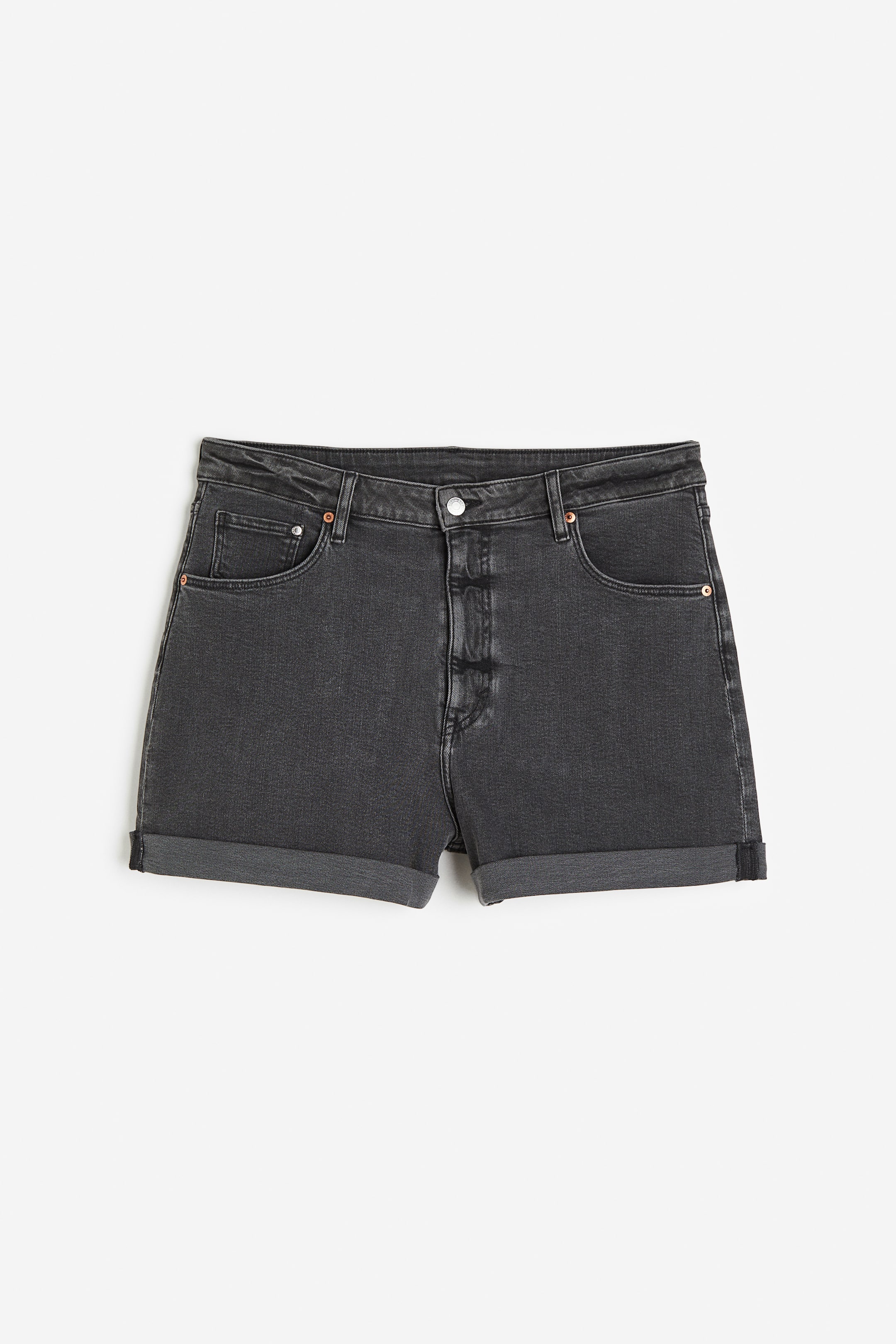 H&M+ Mom Ultra High Denim Shorts