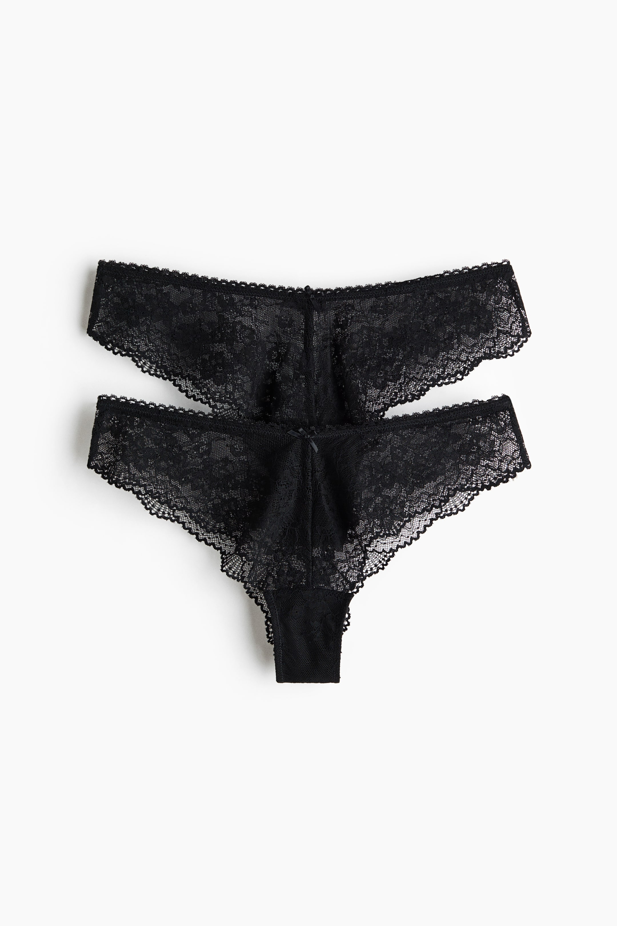 2-Pack Lace Brazilian Briefs