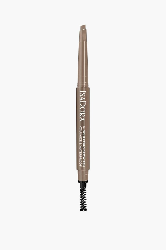 Sculpting Brow Pen With Brush - Light Brown/Medium Brown/Dark Brown - 1