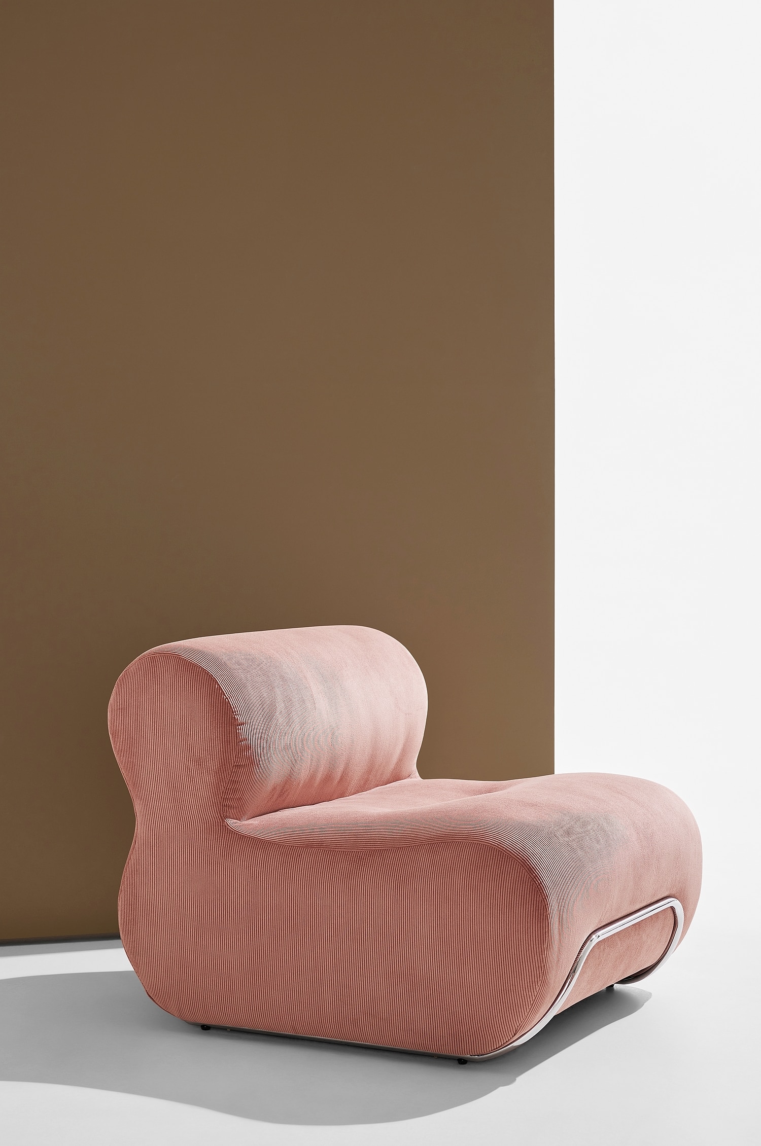 Archie Fauteuil - Rose Manchester/Brun Mocha/Vert/Beige Gris