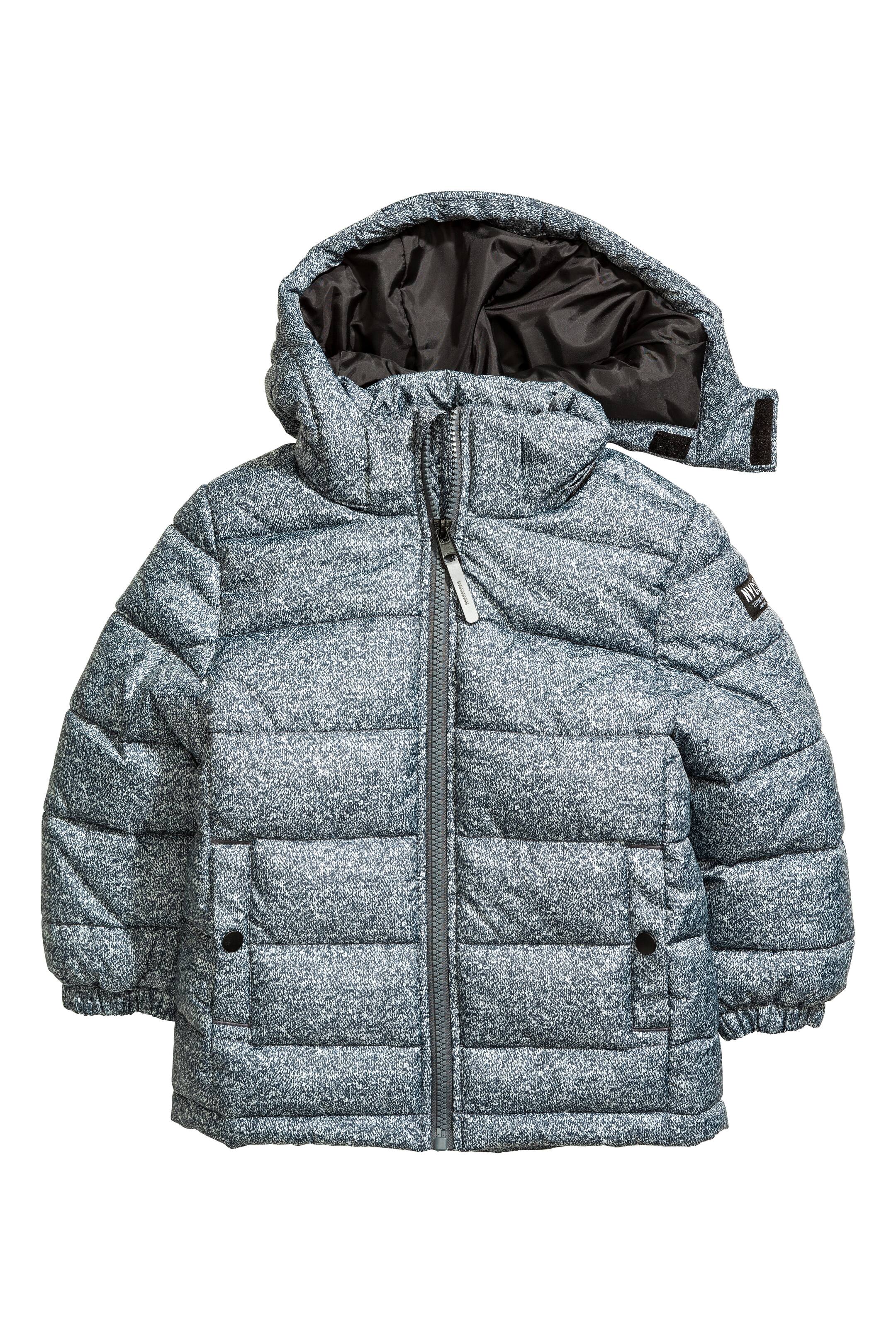 View larger image: Padded jacket - Grey marl - Kids | H&M GB 1