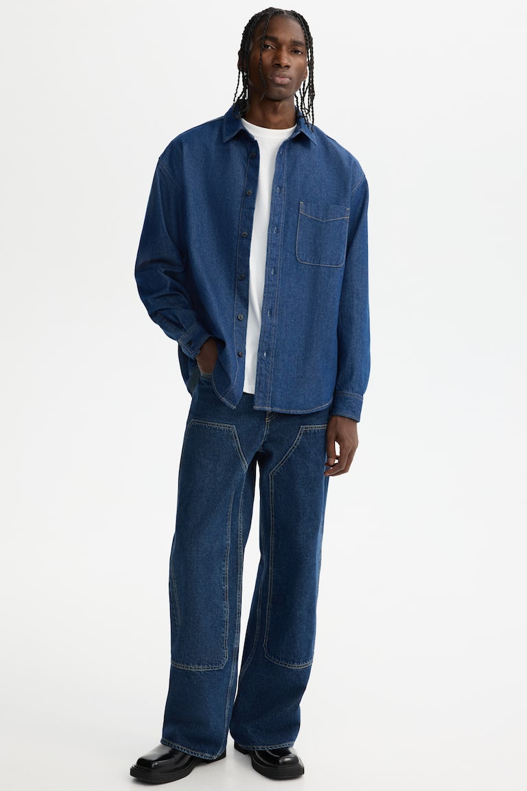 Teksas košulja Loose Fit