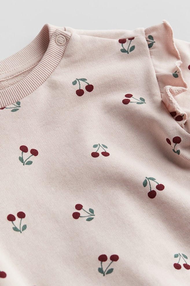 Sweatshirt - Light pink/Cherries/Green/Floral/White/Teddy bears/Cream/Hearts/dc/dc/dc/dc/dc - 2