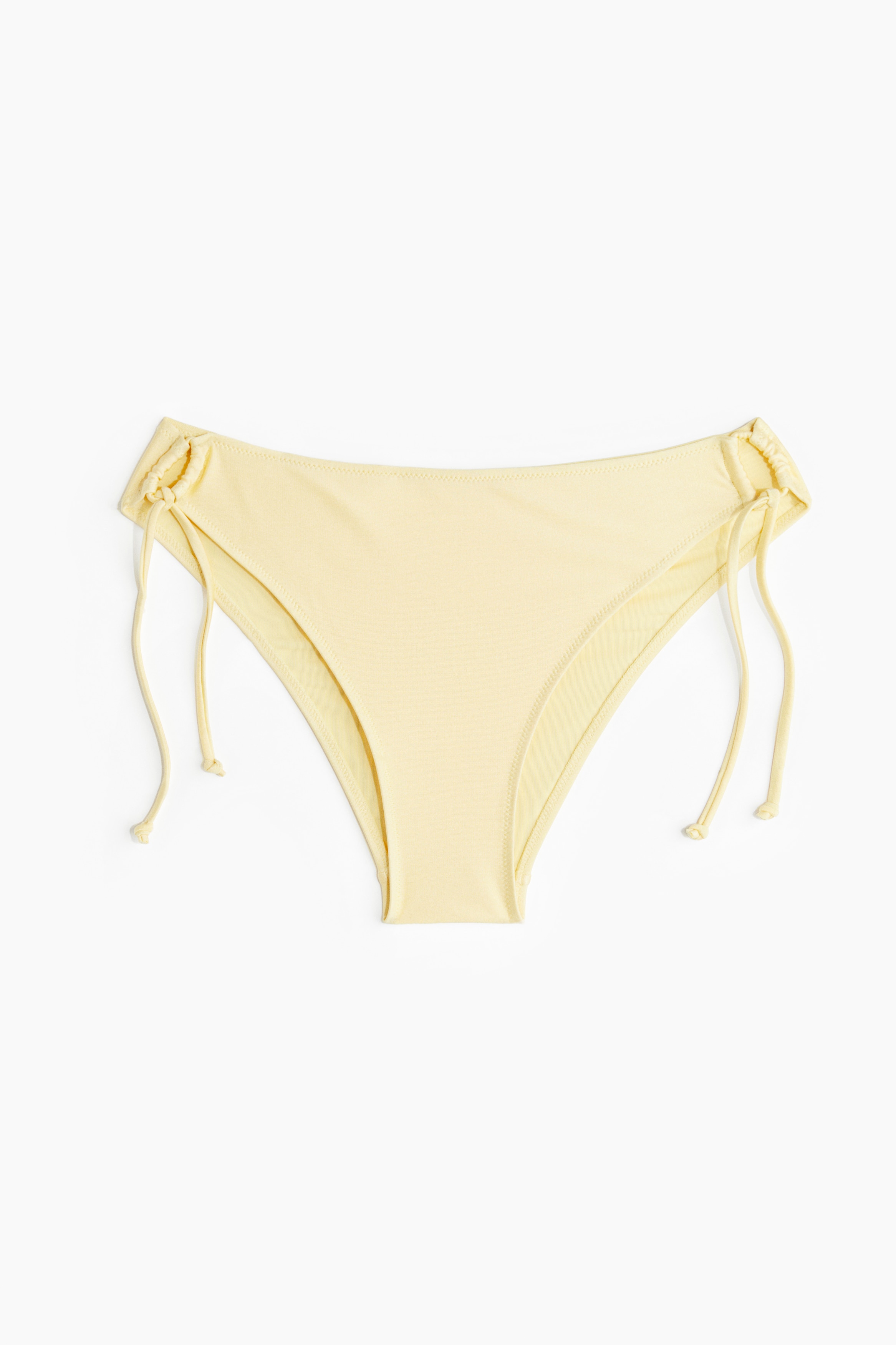 Slip bikini sgambati da allacciare - Giallo chiaro/Rosa chiaro/righe/Nero/zebrato/Bianco/rosso righe