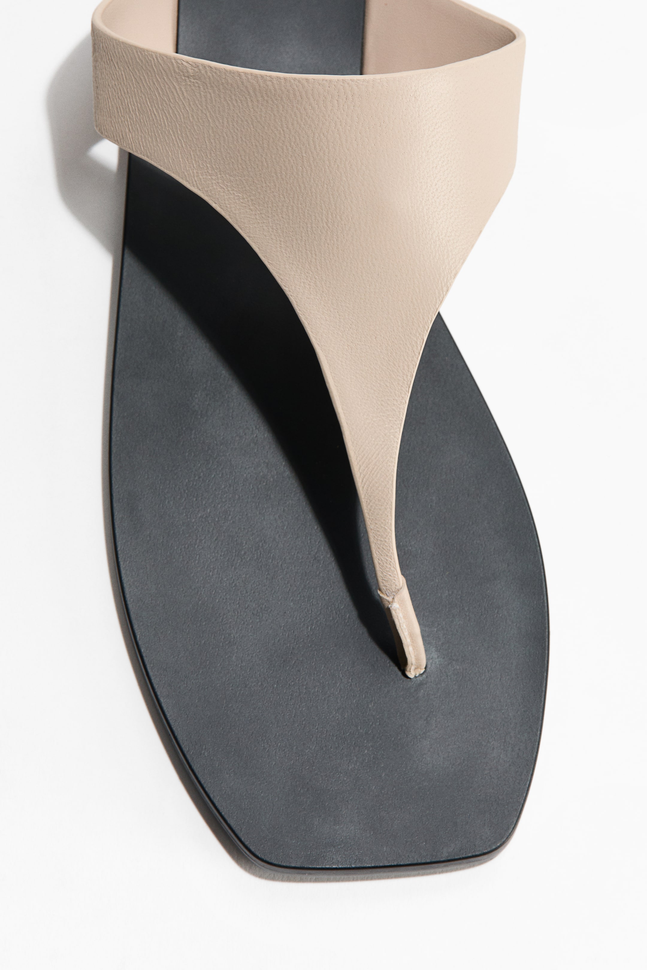 Sandales en cuir