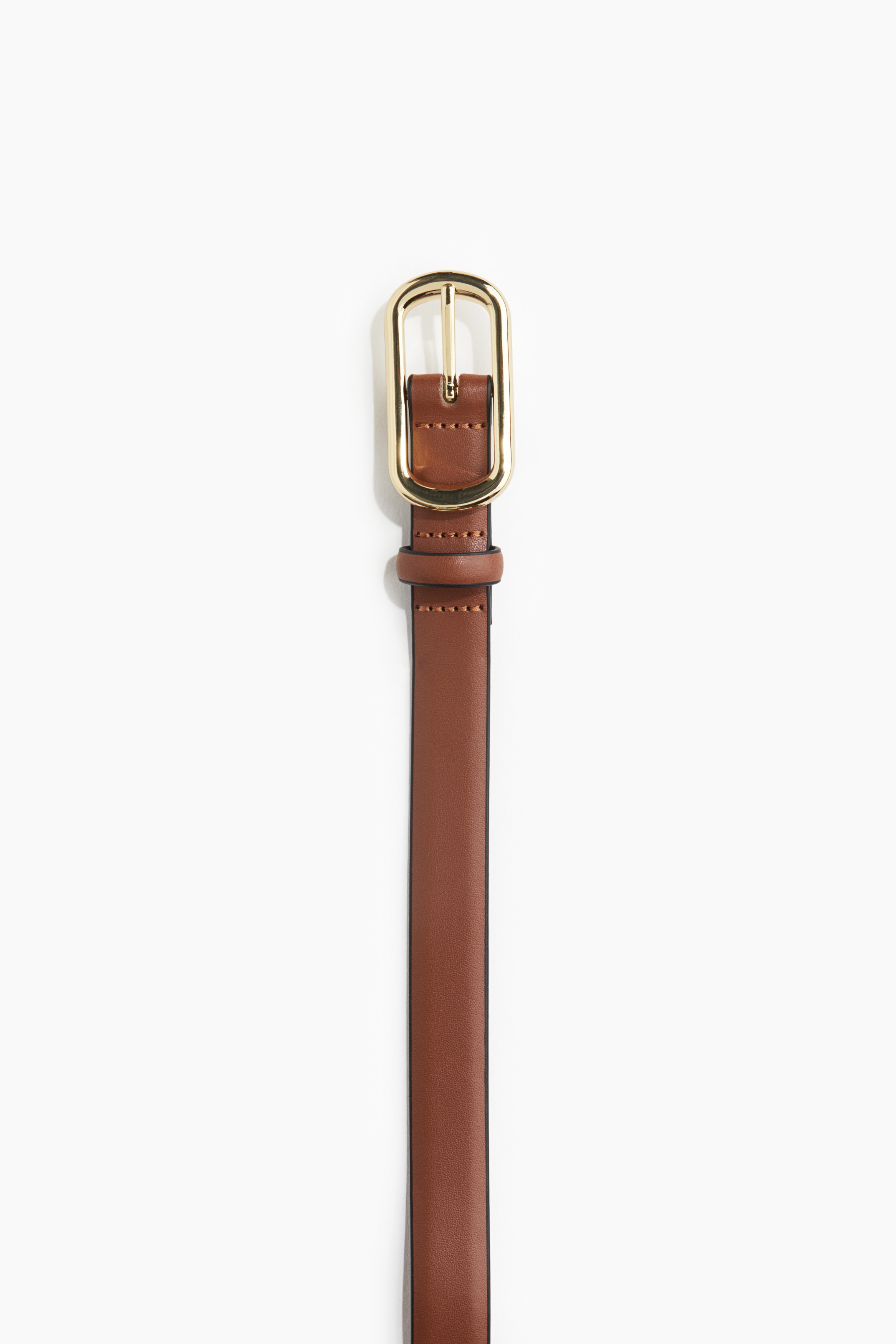 Leather Belt - Brown - Ladies | H&M US display picture 3
