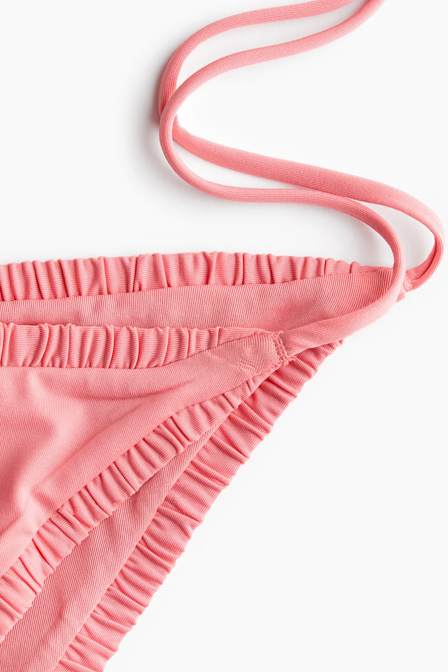 Bas de maillot Cheeky Tanga à nouer - Rose/Marron foncé/crème/Blanc/pois/Blanc/fleuri - 4