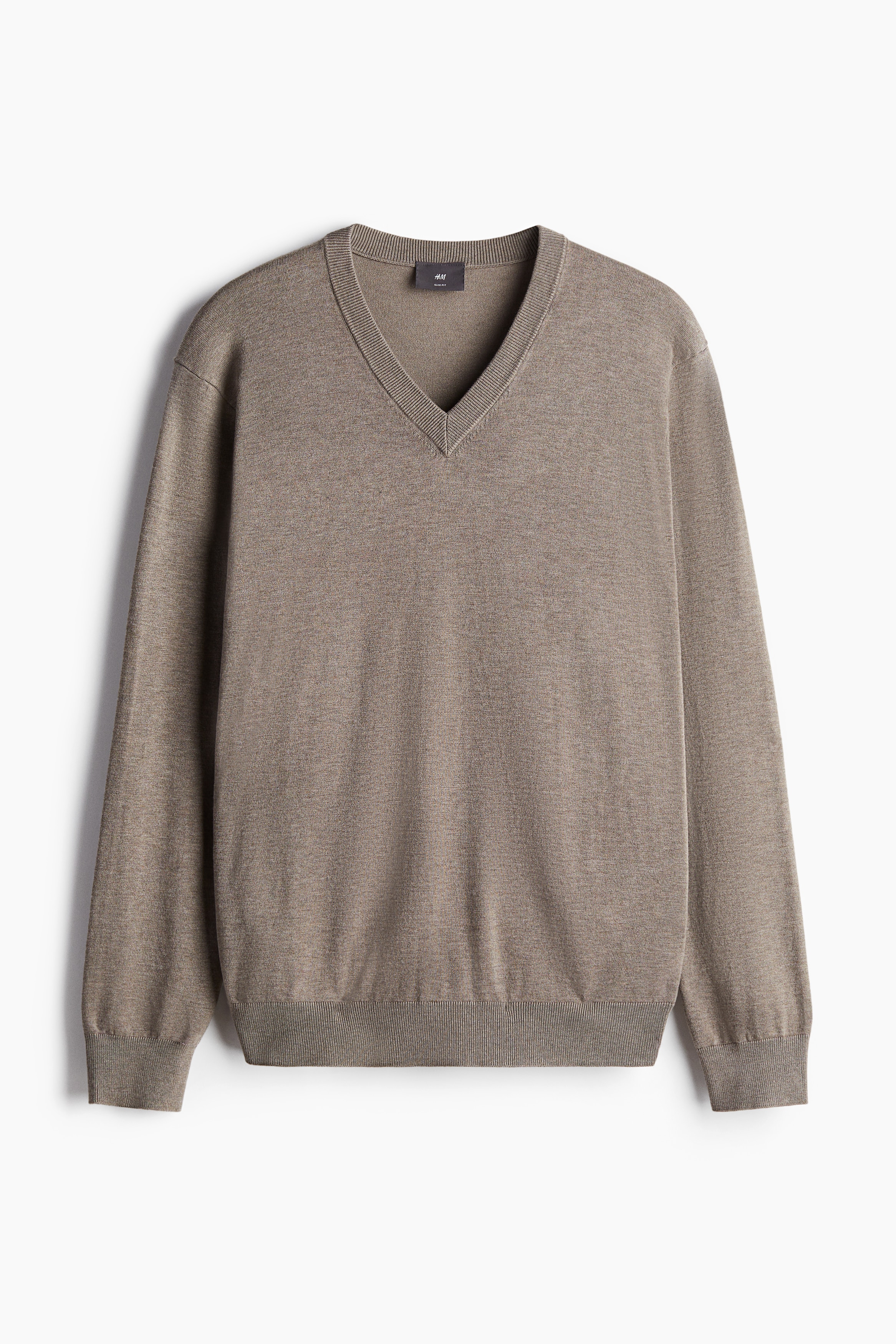 W/Si/Ca 18G V Neck Knit LIDNM