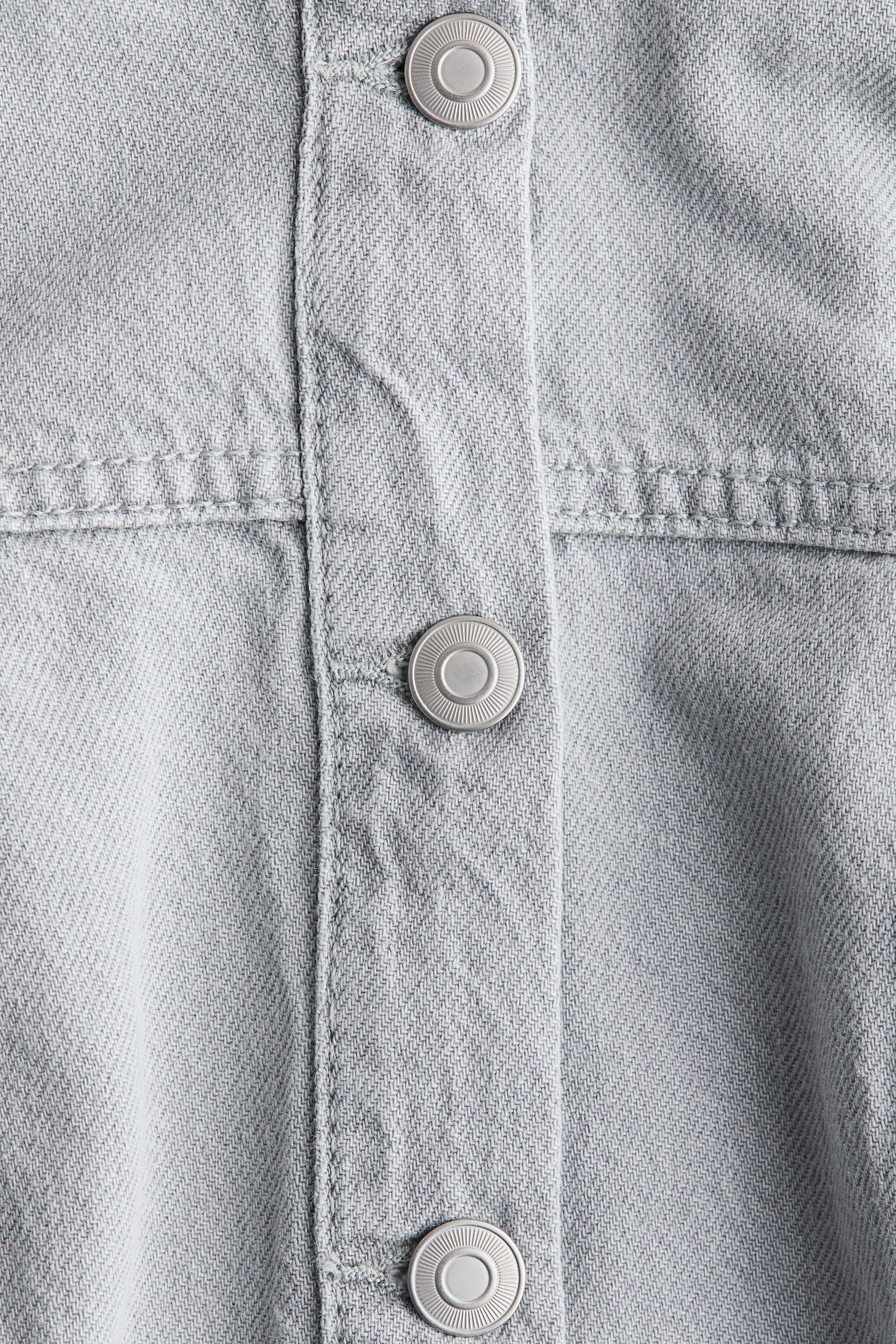 Джинсова сукня - Світло-сірий - 4