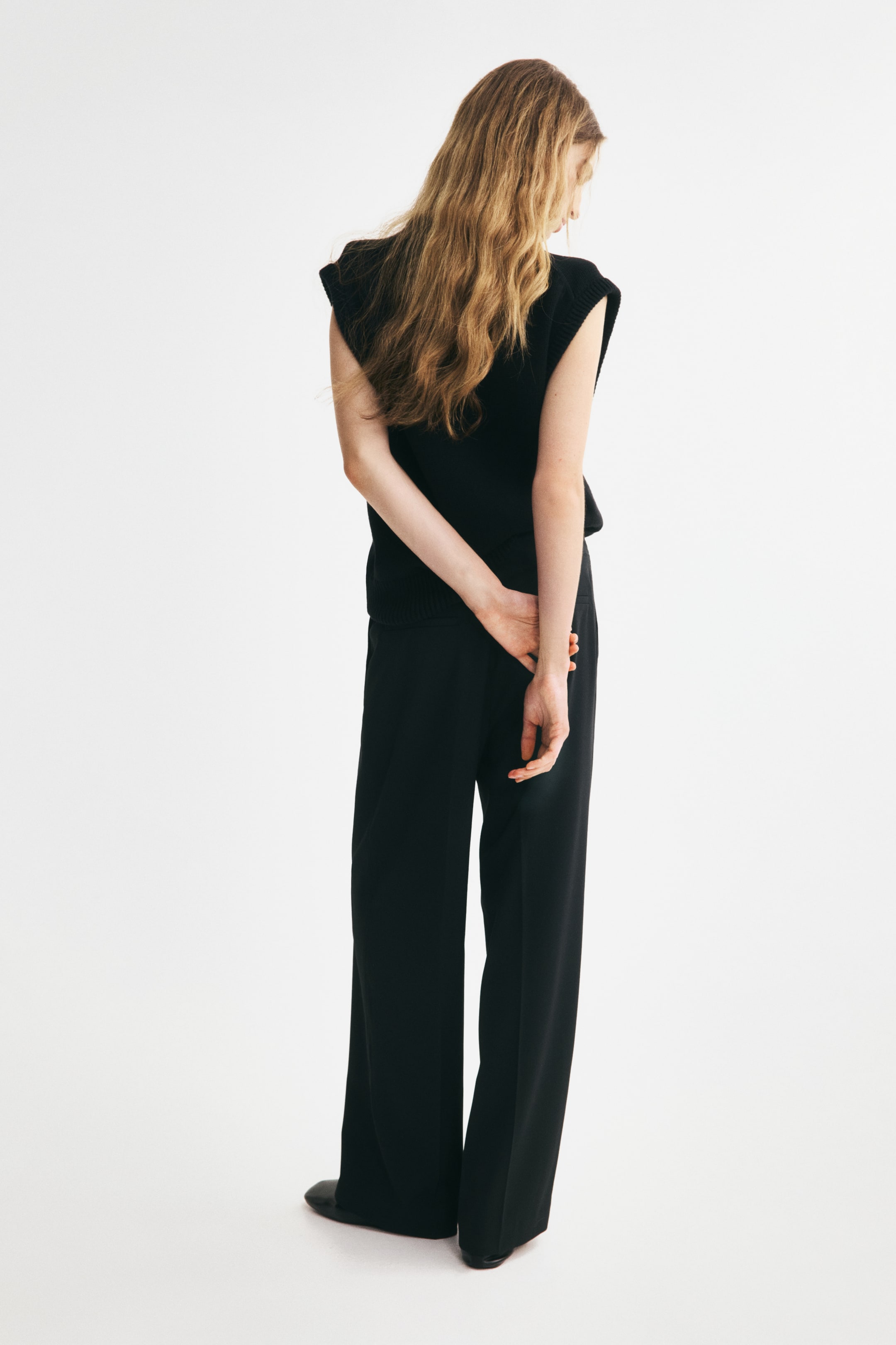 Straight-Leg Dress Pants