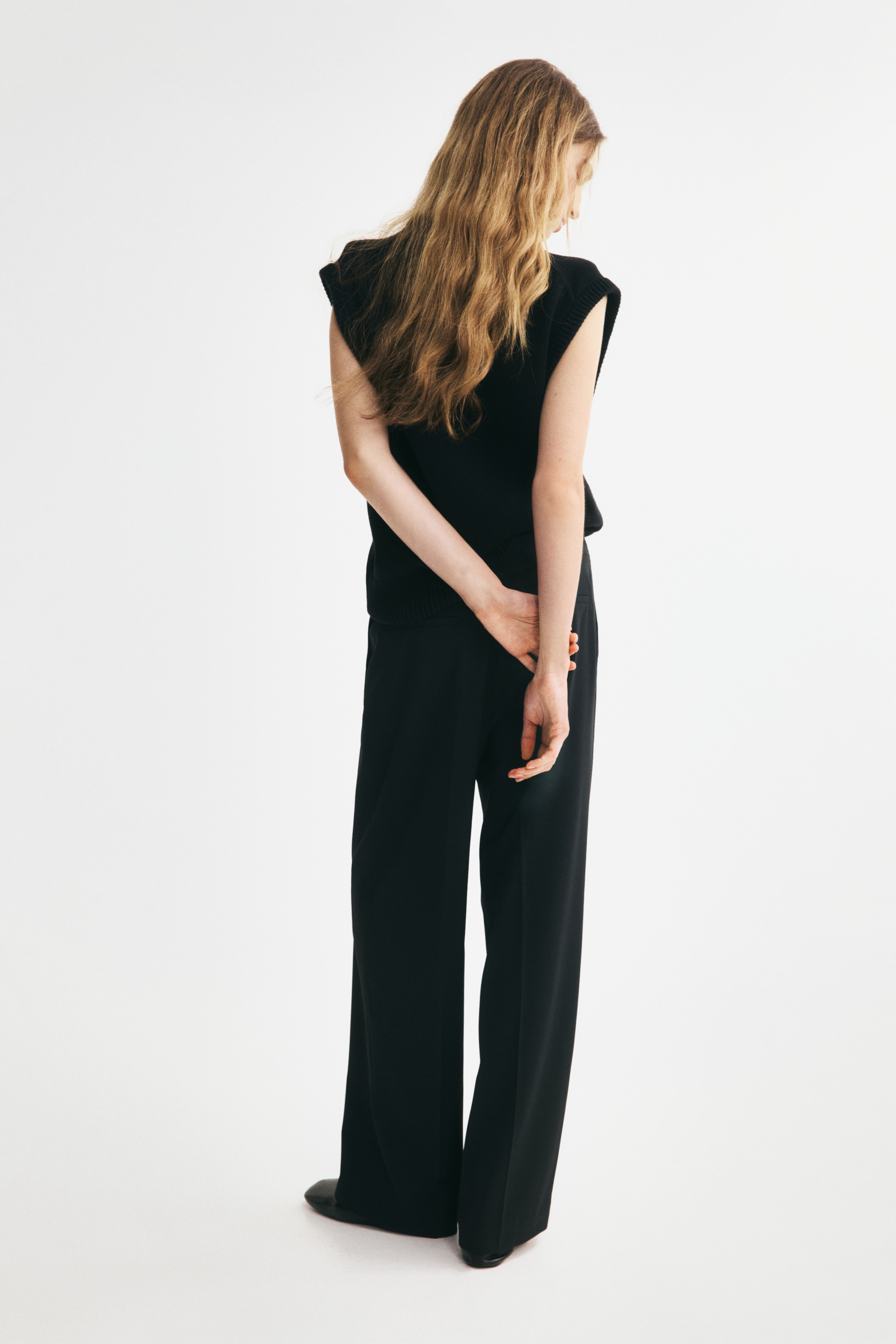 Straight-Leg Dress Pants