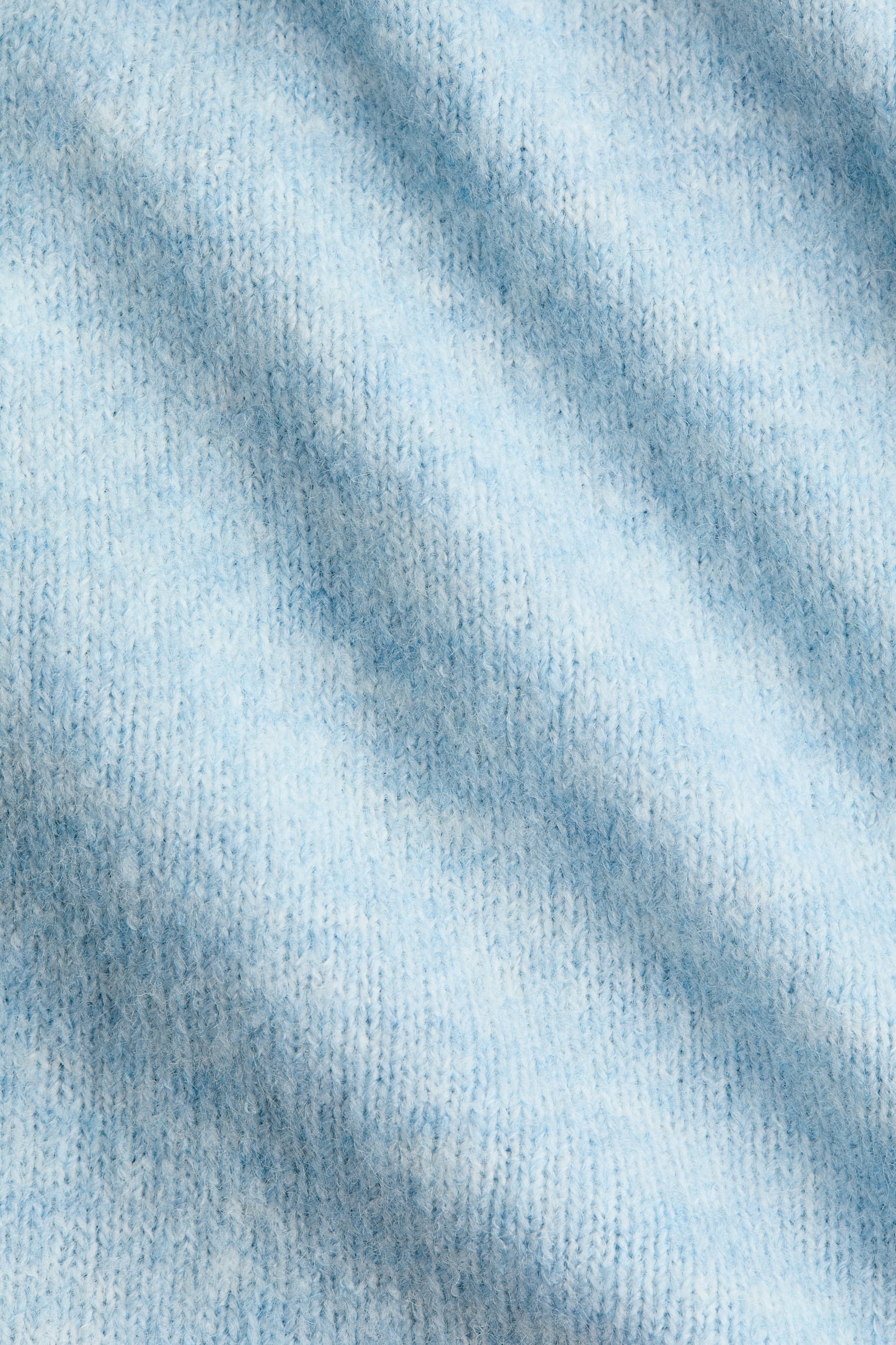 Cárdigan cruzado - Azul jaspeado claro/Gris oscuro/Gris jaspeado/Café oscuro - 4