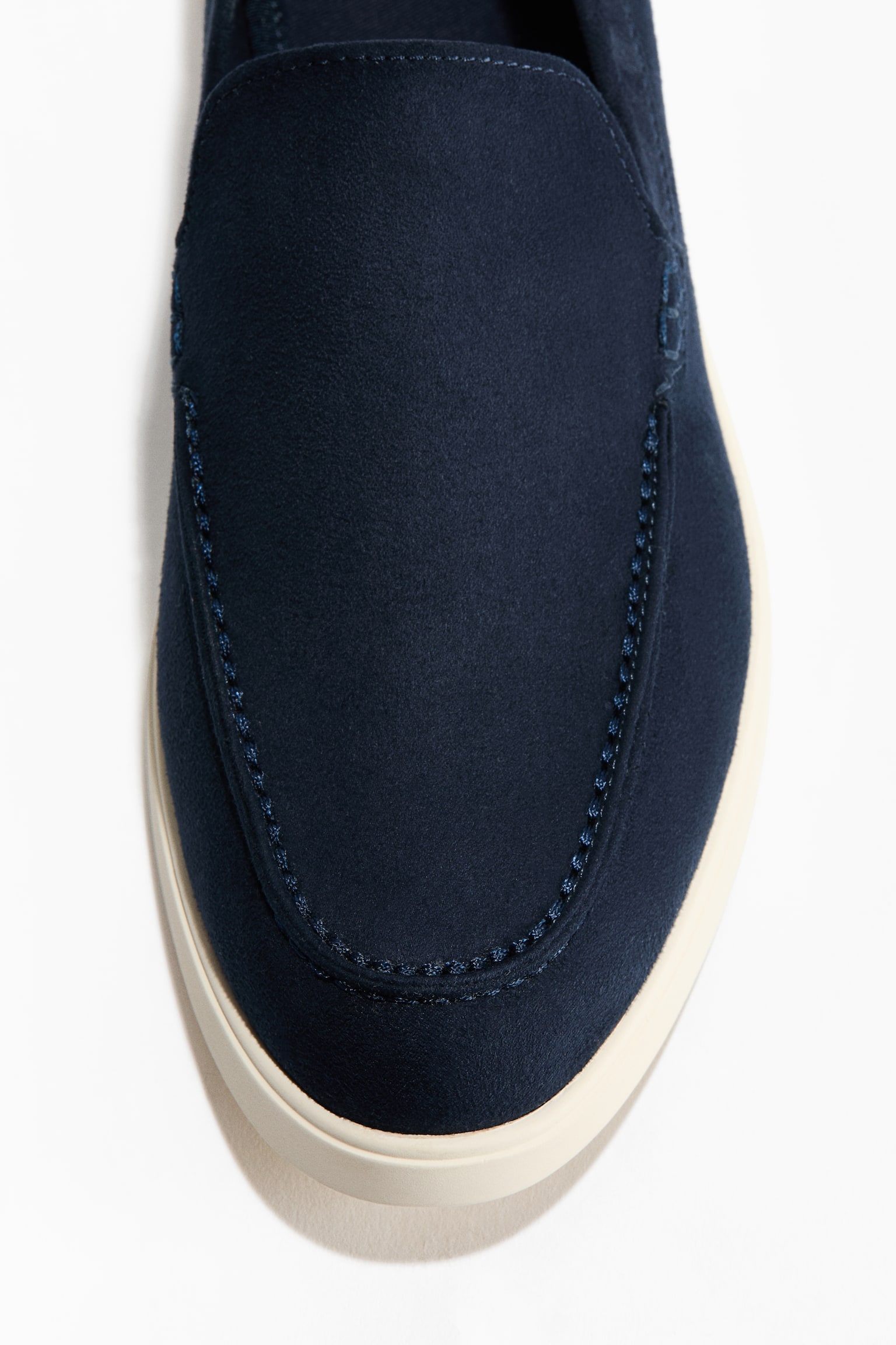 Loafers - Navy blue/Light beige/Light brown - 3