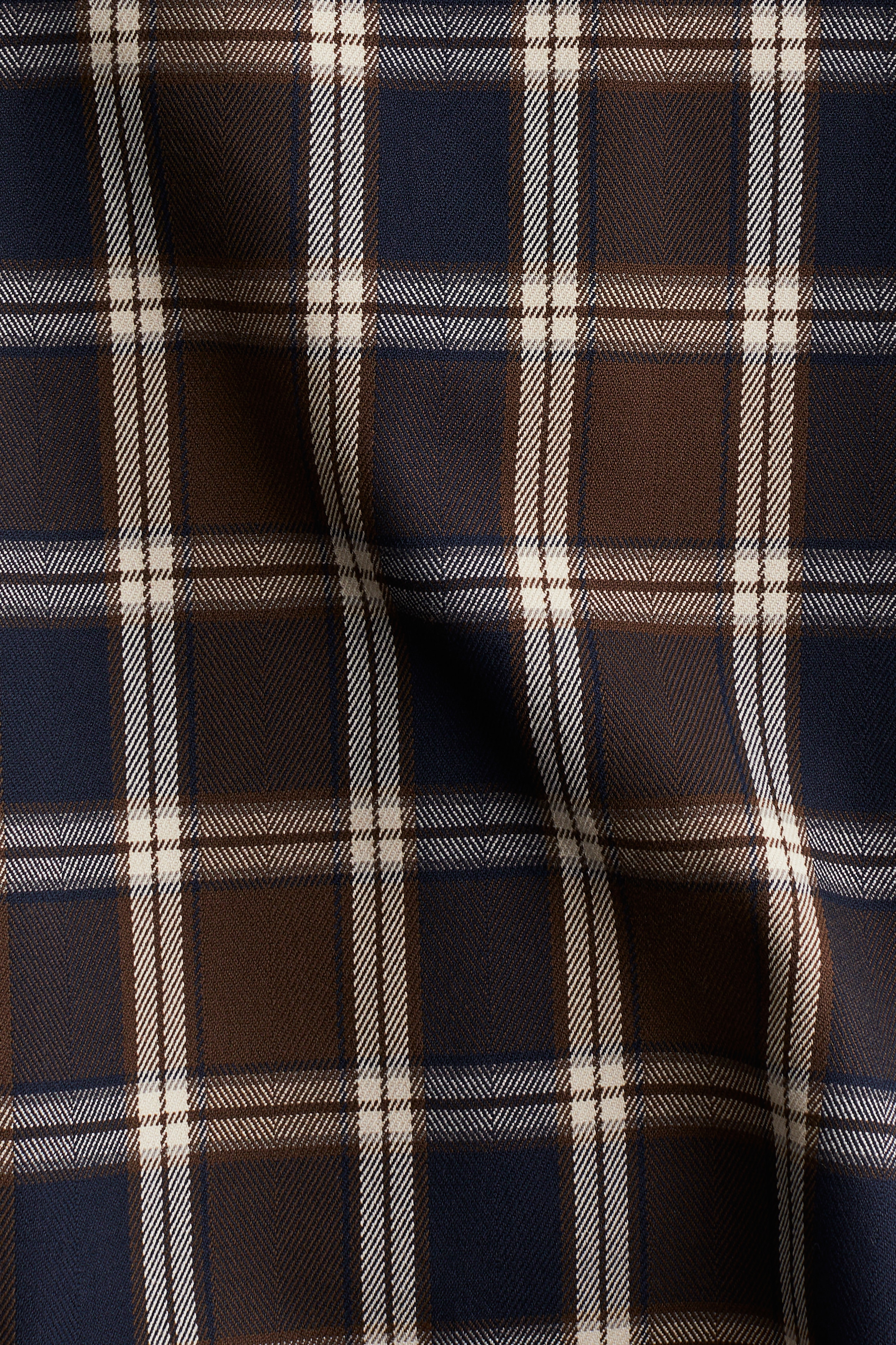 Fitted twill shirt