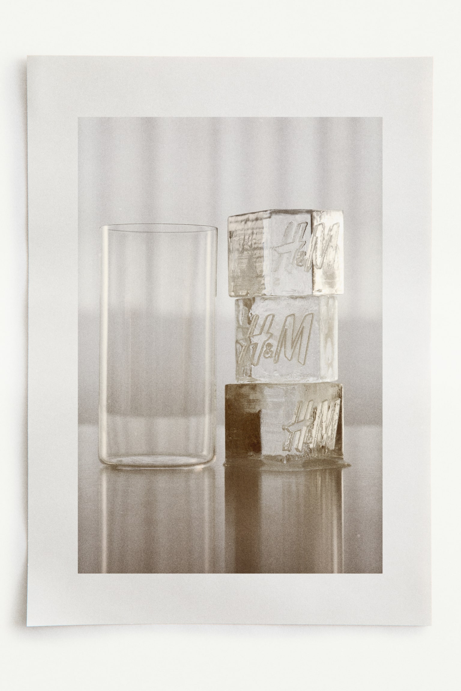 Pack de 2 copos de vidro altos - Transparente - 2