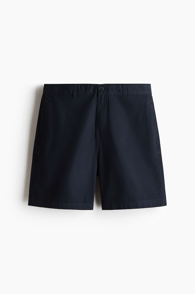 Relaxed Fit Chino shorts - Navy blue/Beige/White/Black/Khaki green - 1