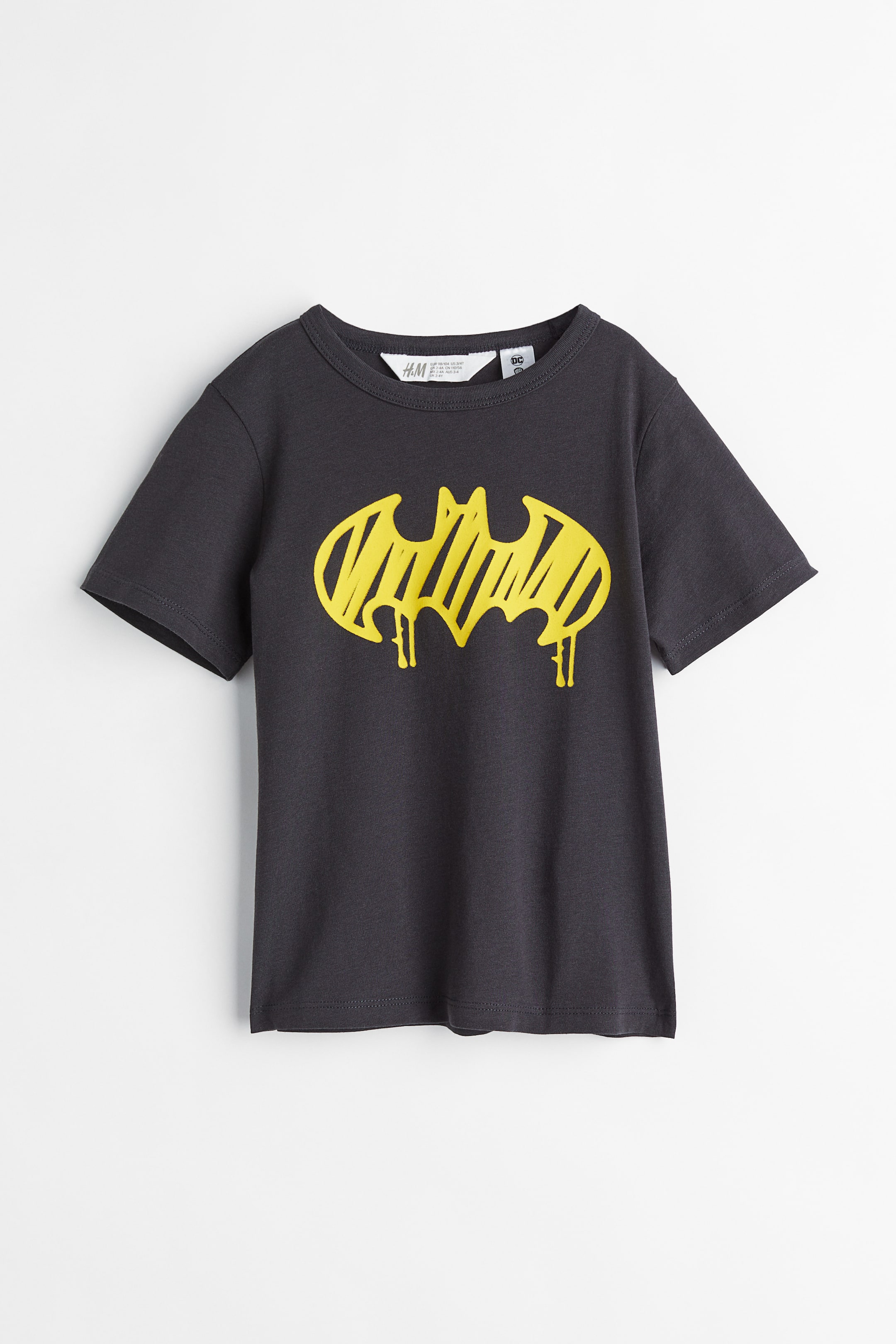 View larger image: Printed T-shirt - Black/Batman - Kids | H&M 1