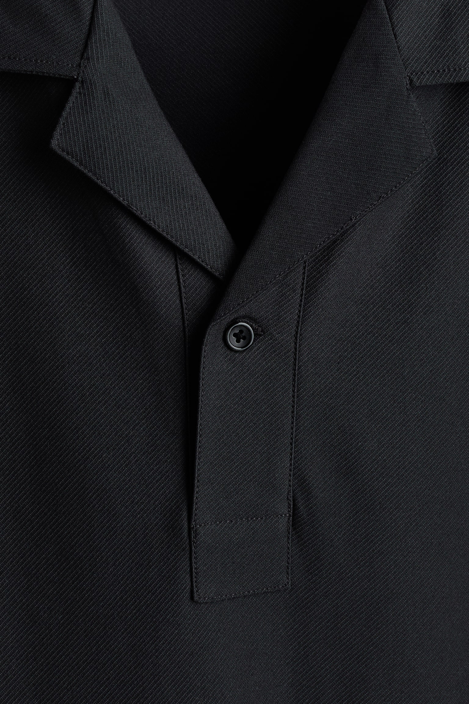 Loose Fit Polo shirt - Black/Dark brown/Beige/White/Pink/Black - 4