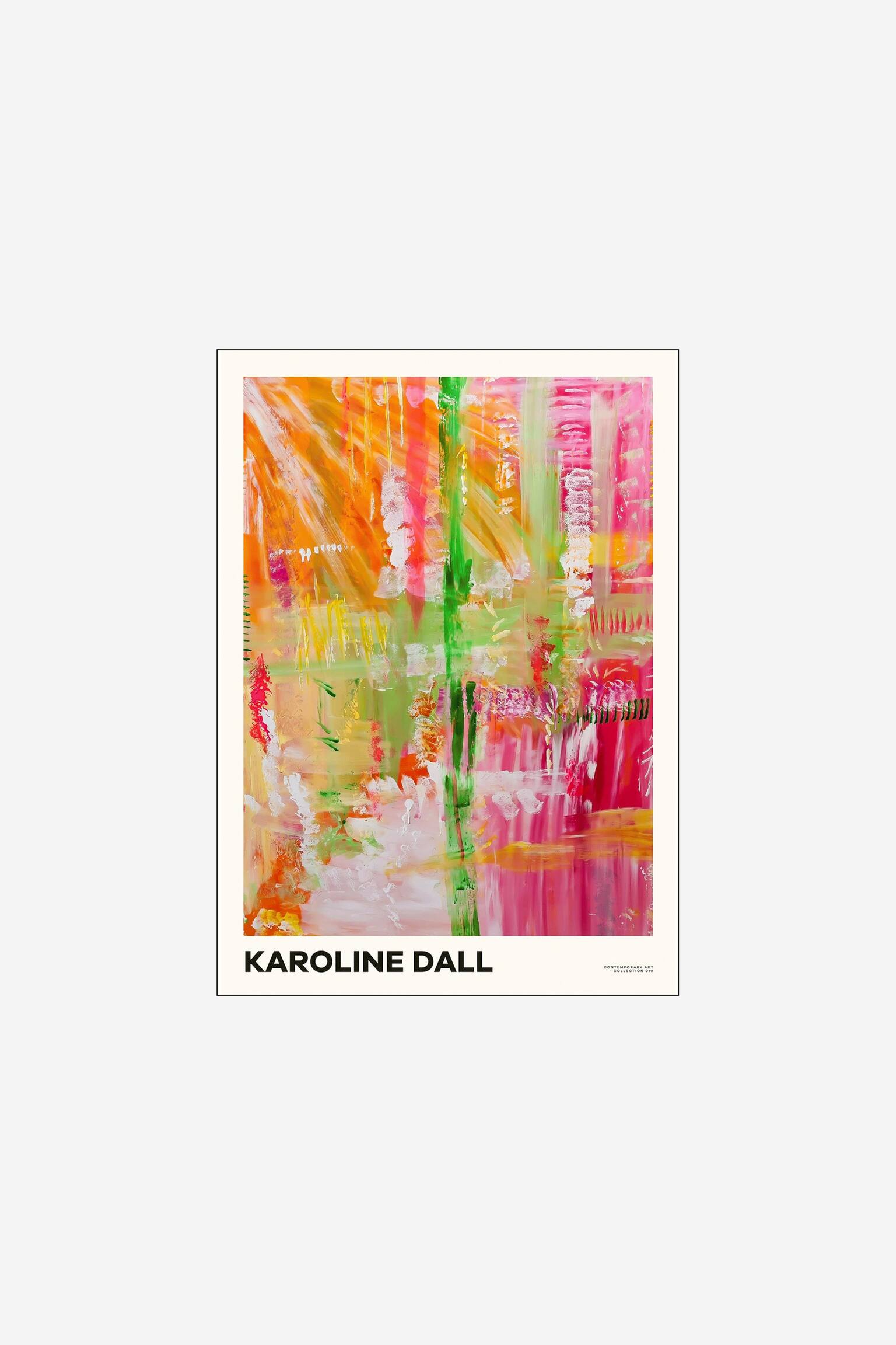 Karoline Dall - Contemporary Art Collection — 10 - Färgglad/abstrakt Konst - 1