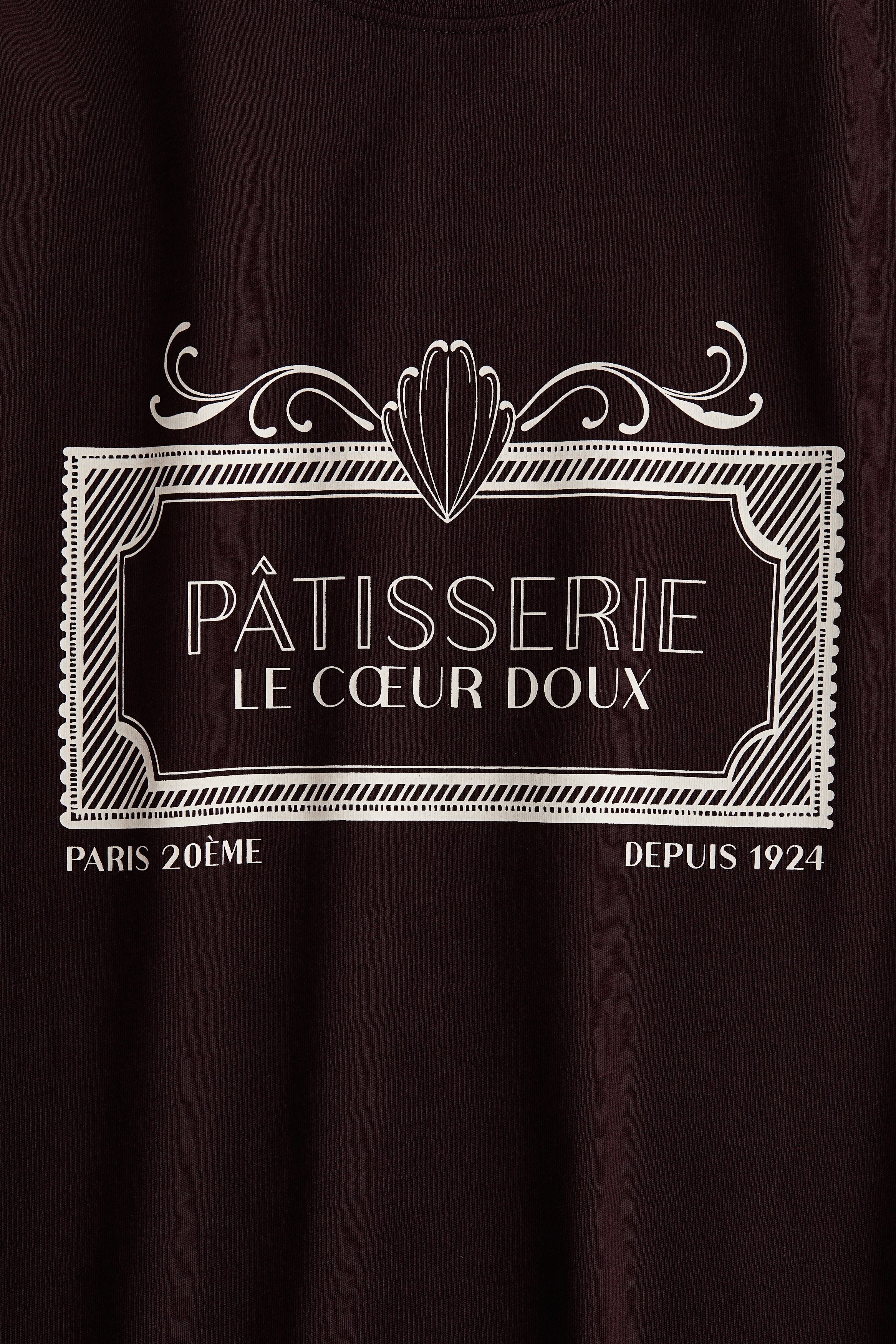 Motif-detail T-shirt