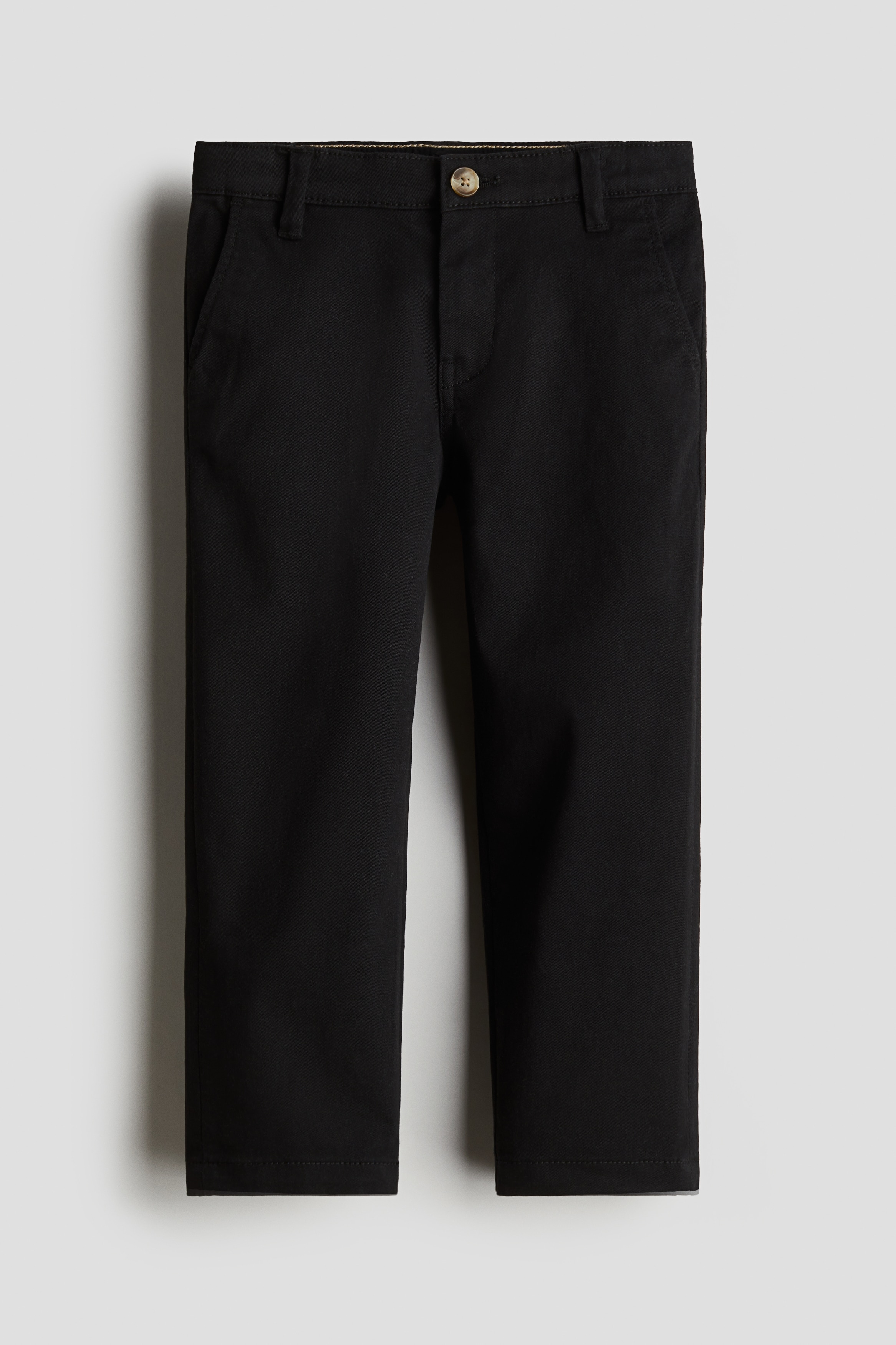 Chino en twill Noir - Size: 104 (3-4Y)  - H&M