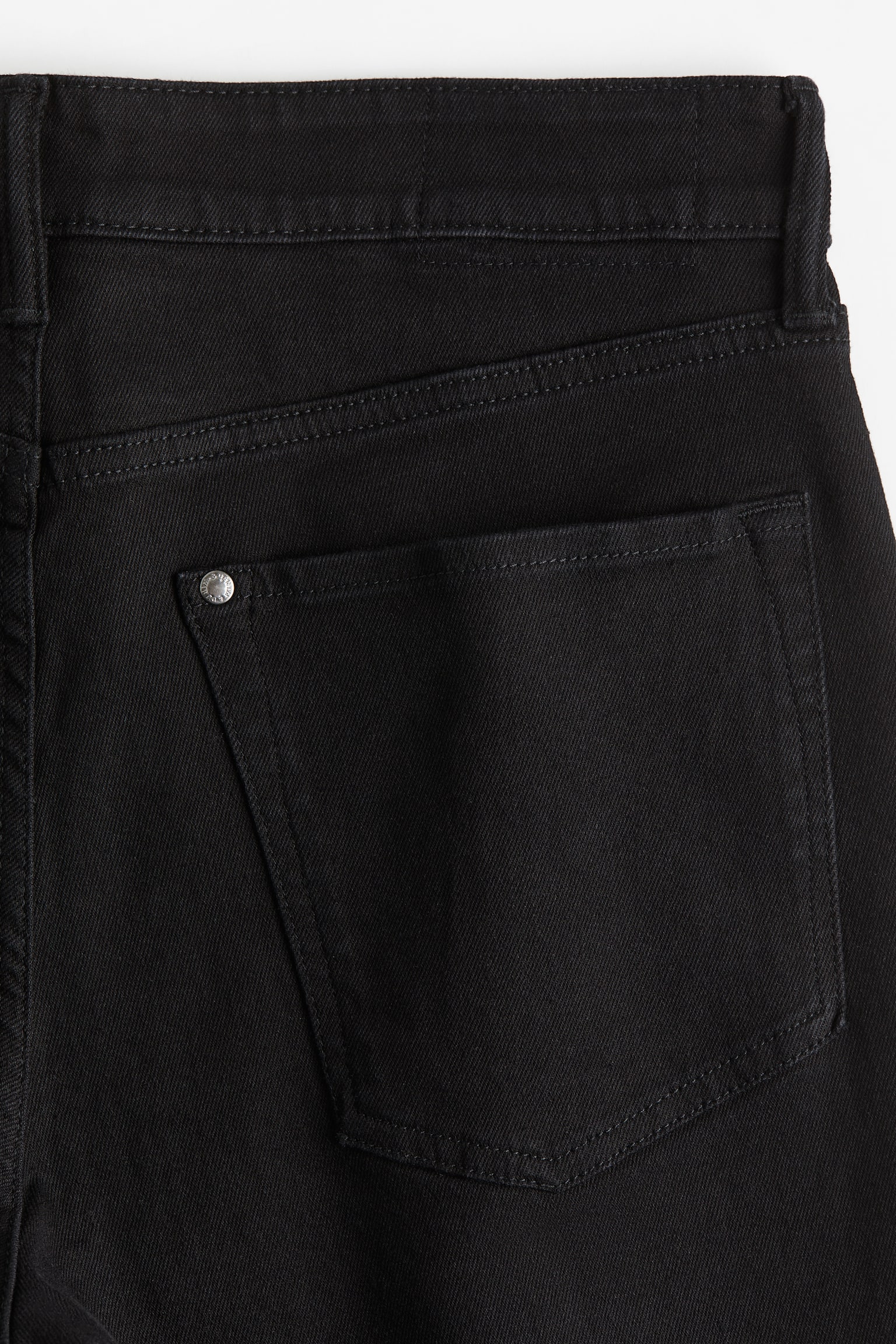 Slim Denim shorts - Black/Denim blue/Light denim blue - 5