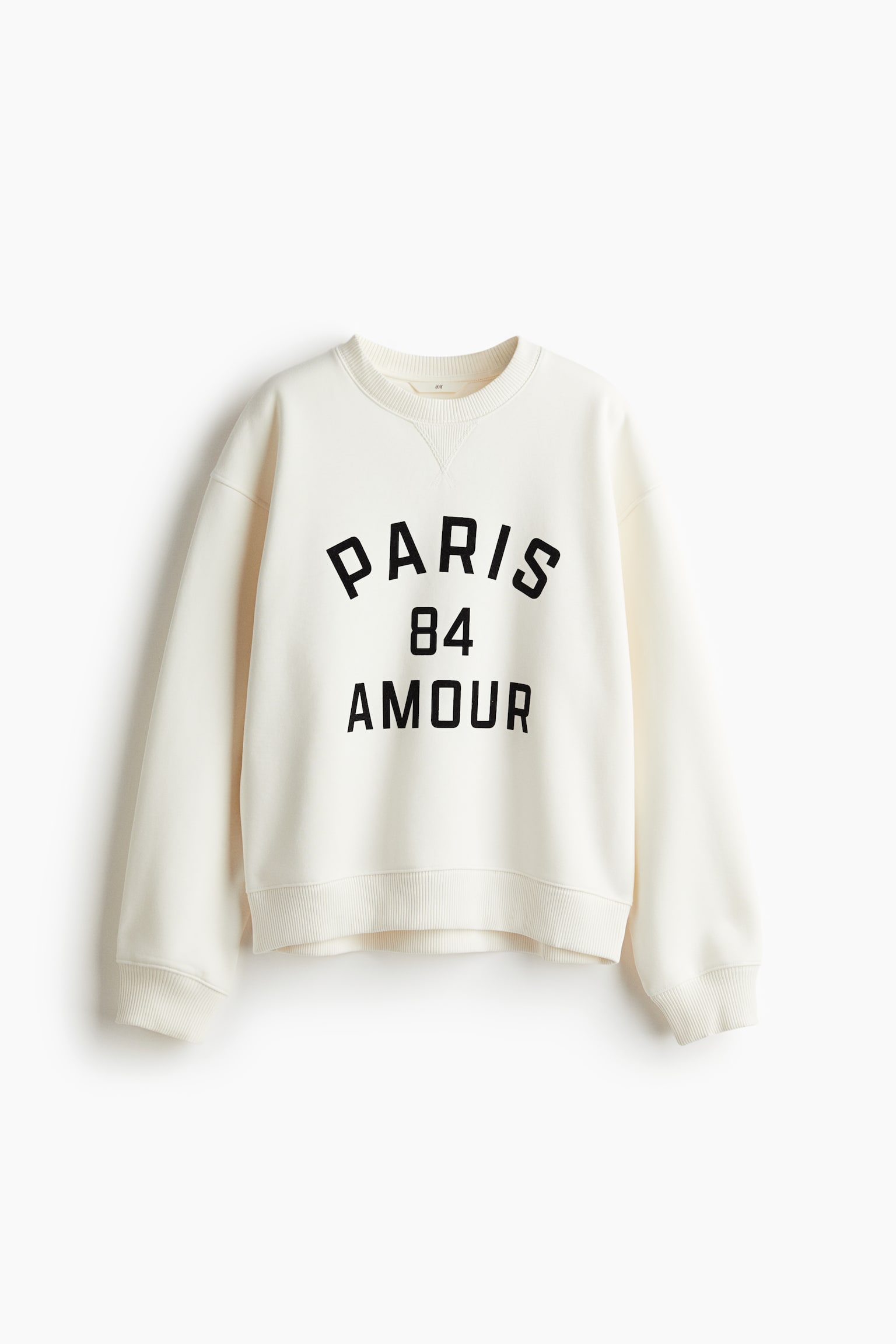 Motif-detail sweatshirt - Cream/Paris/Light sage green/Venice/Light beige/Les Nuits/Dark red/Paris/White/The Hamptons - 2