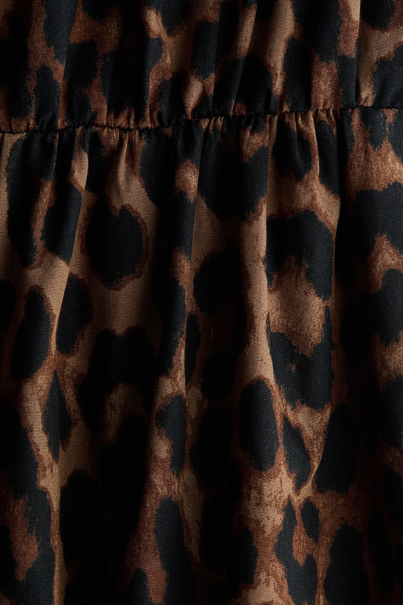 Short-sleeved shirt dress - Beige/Leopard print/Navy blue/Striped/Cream/Floral - 2