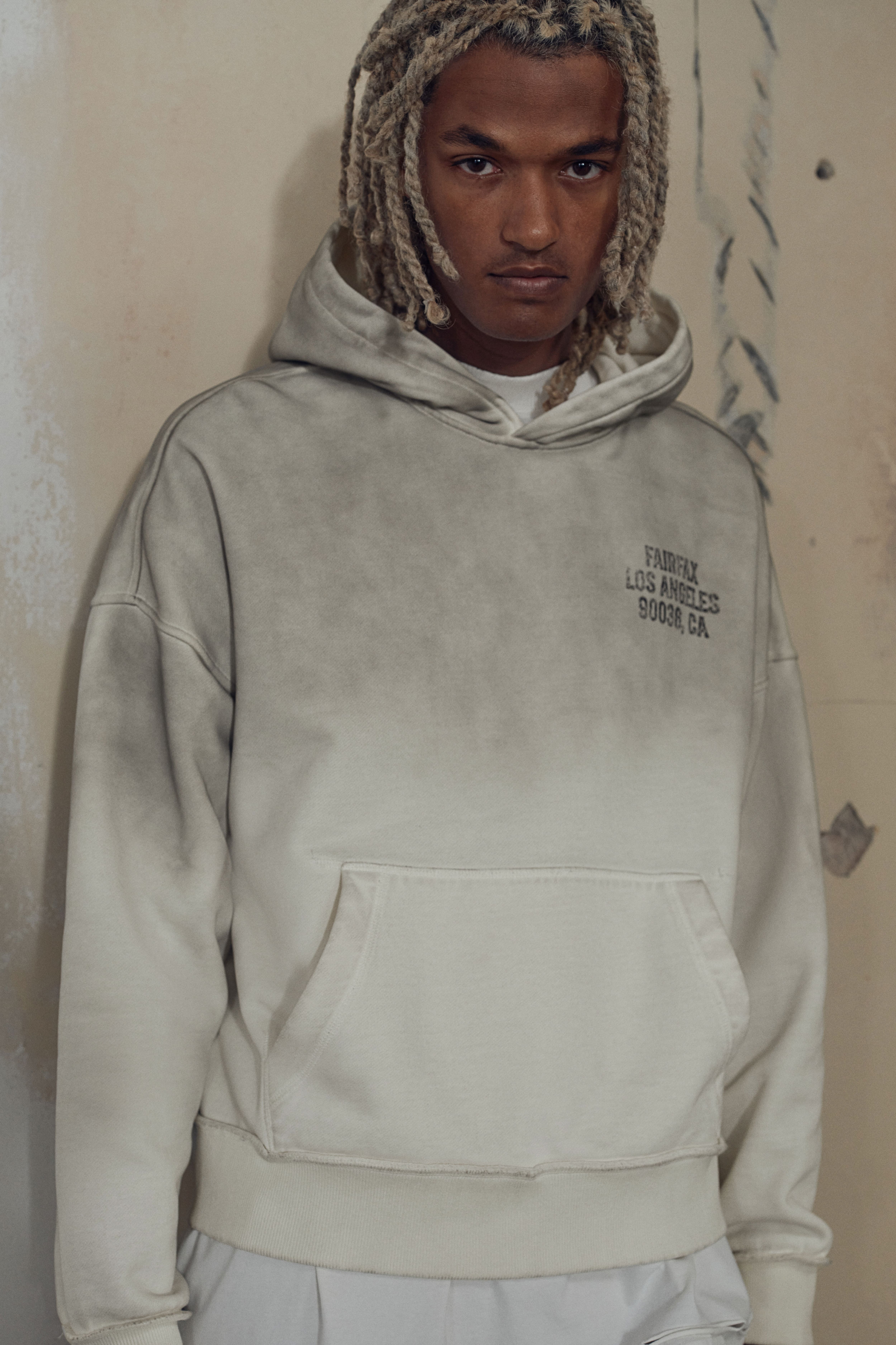 HM Bedruckter Hoodie in Oversized Fit