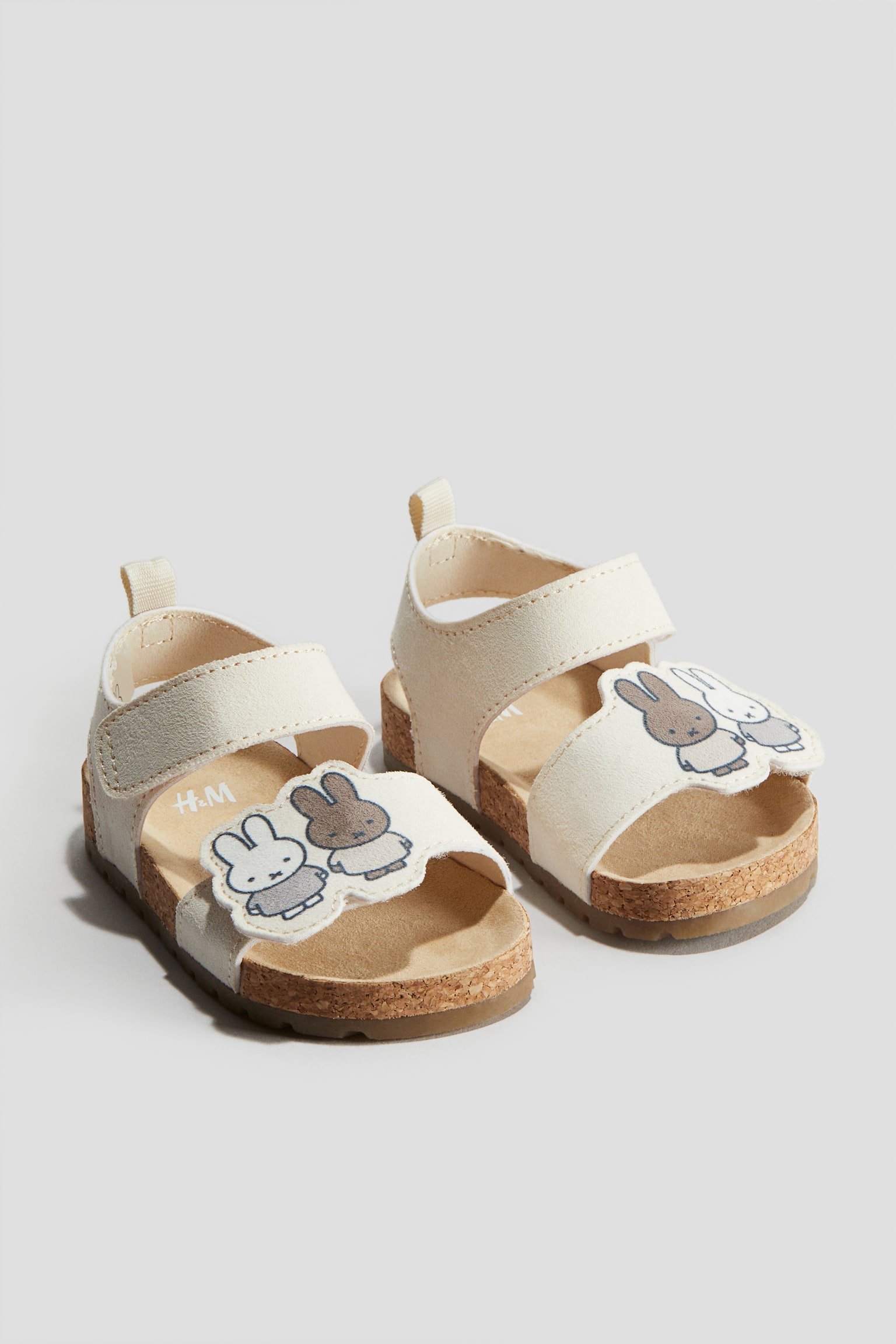 Design Detail Sandals - Cream/Miffy/White/Minnie Mouse - 1