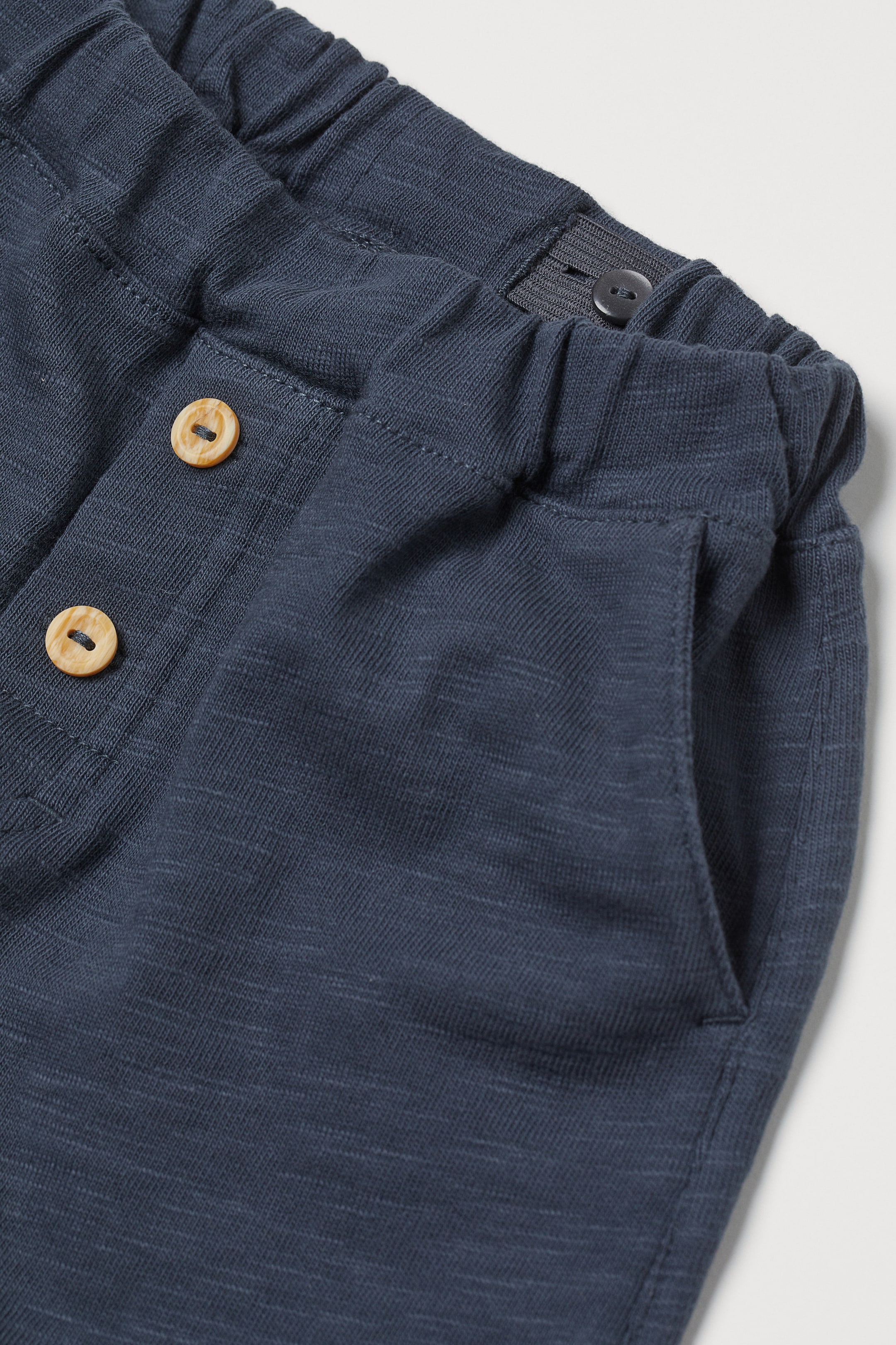 Grotere afbeelding bekijken: Short van slubtricot - Donkerblauw - KINDEREN | H&M BE 2