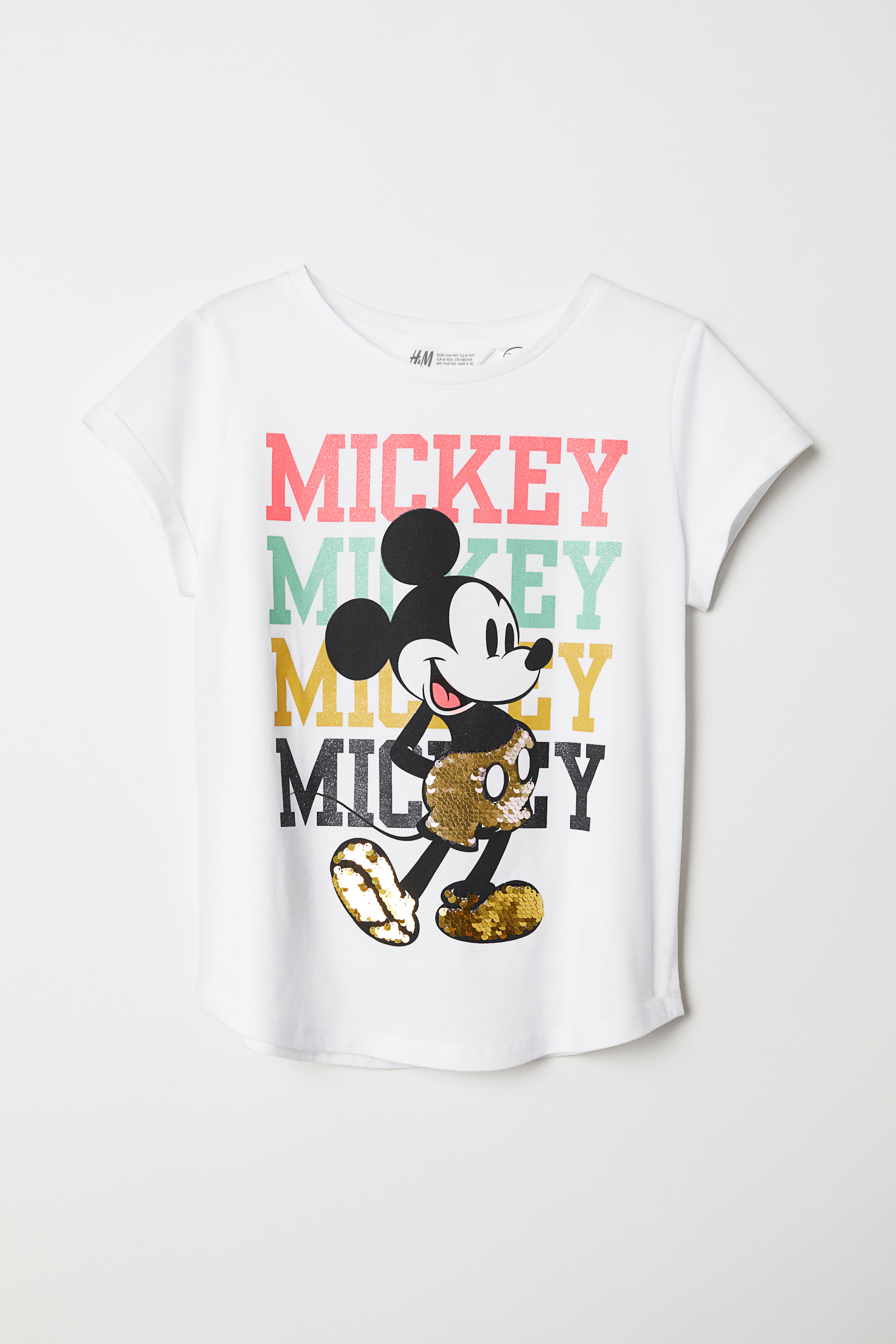 Mickey mouse sequin t shirt online