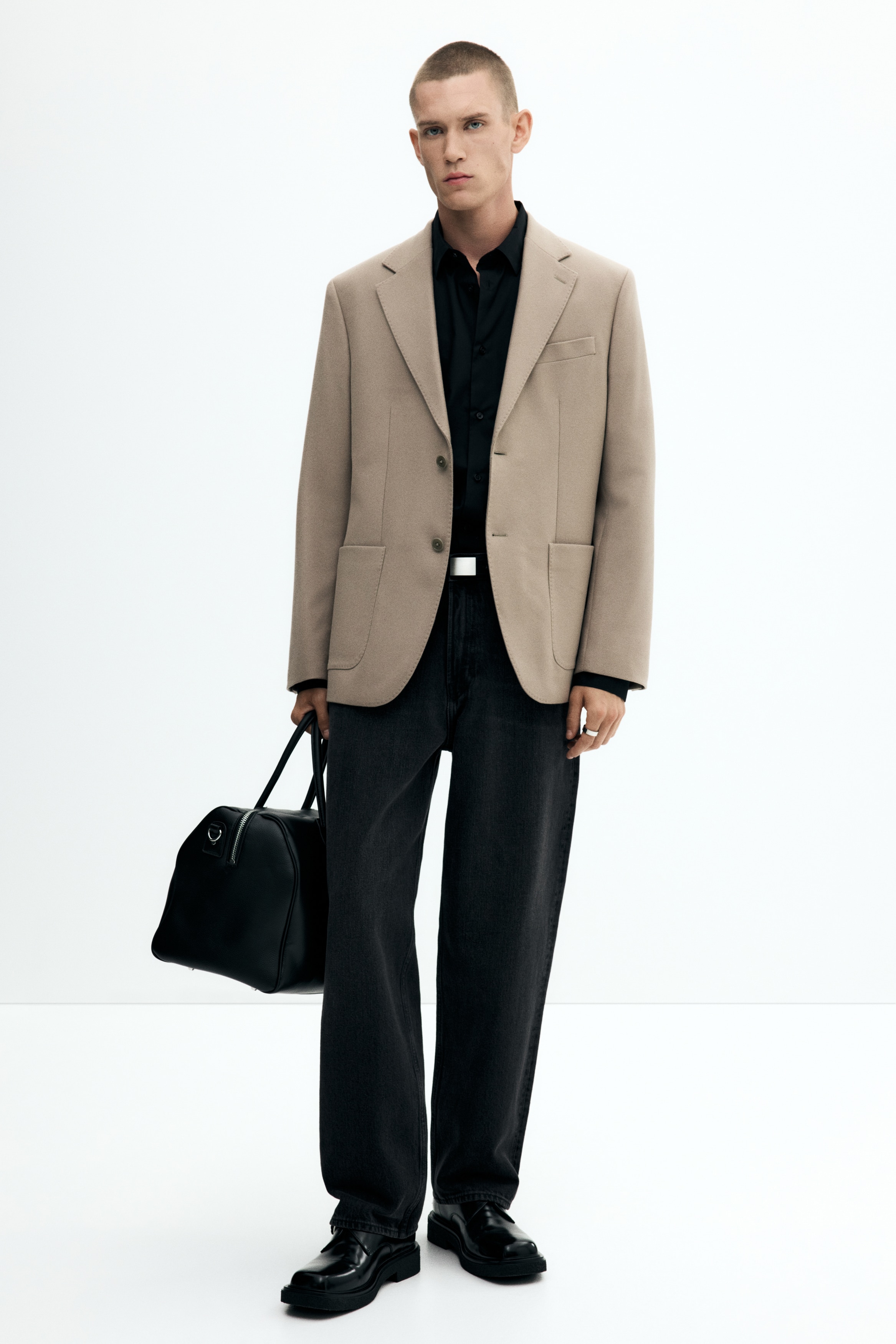 H & M - Regular Fit Cashmere-blend jacket - ブラウン