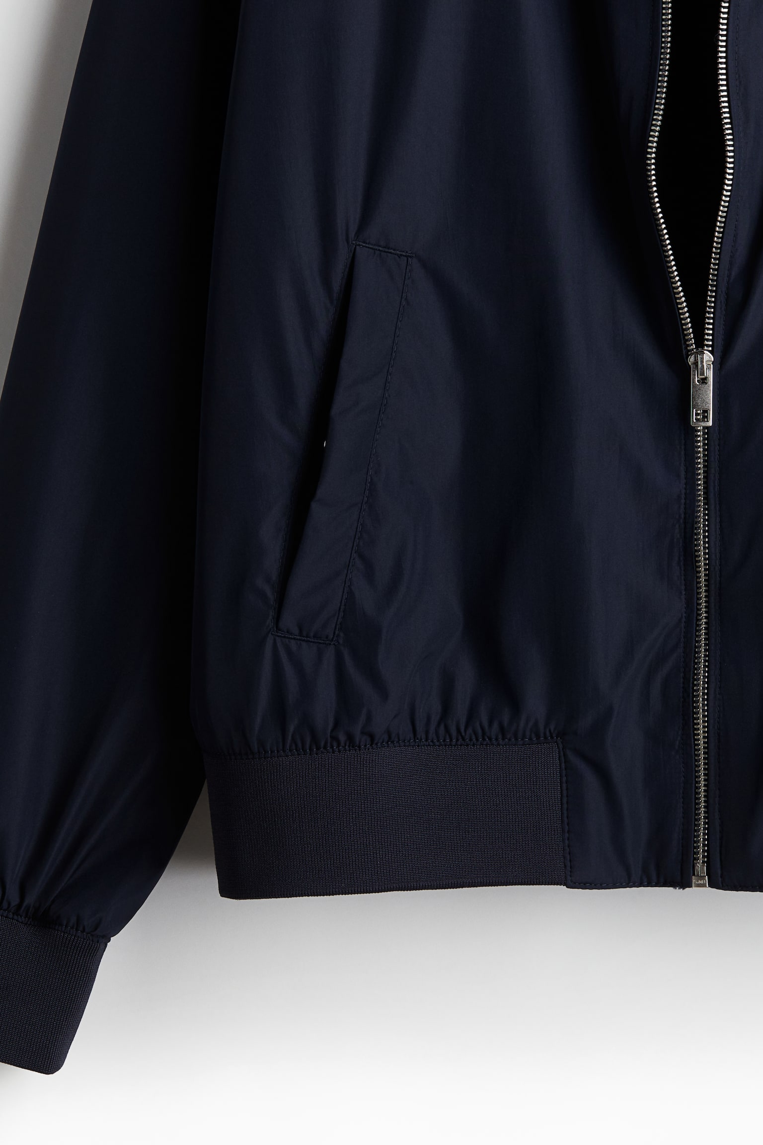 Regular Fit Bomber jacket - Navy blue/Black/Light beige - 7