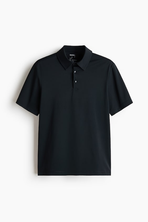 Мужские рубашки H&M Cooling Regular-Fit Polo Shirt