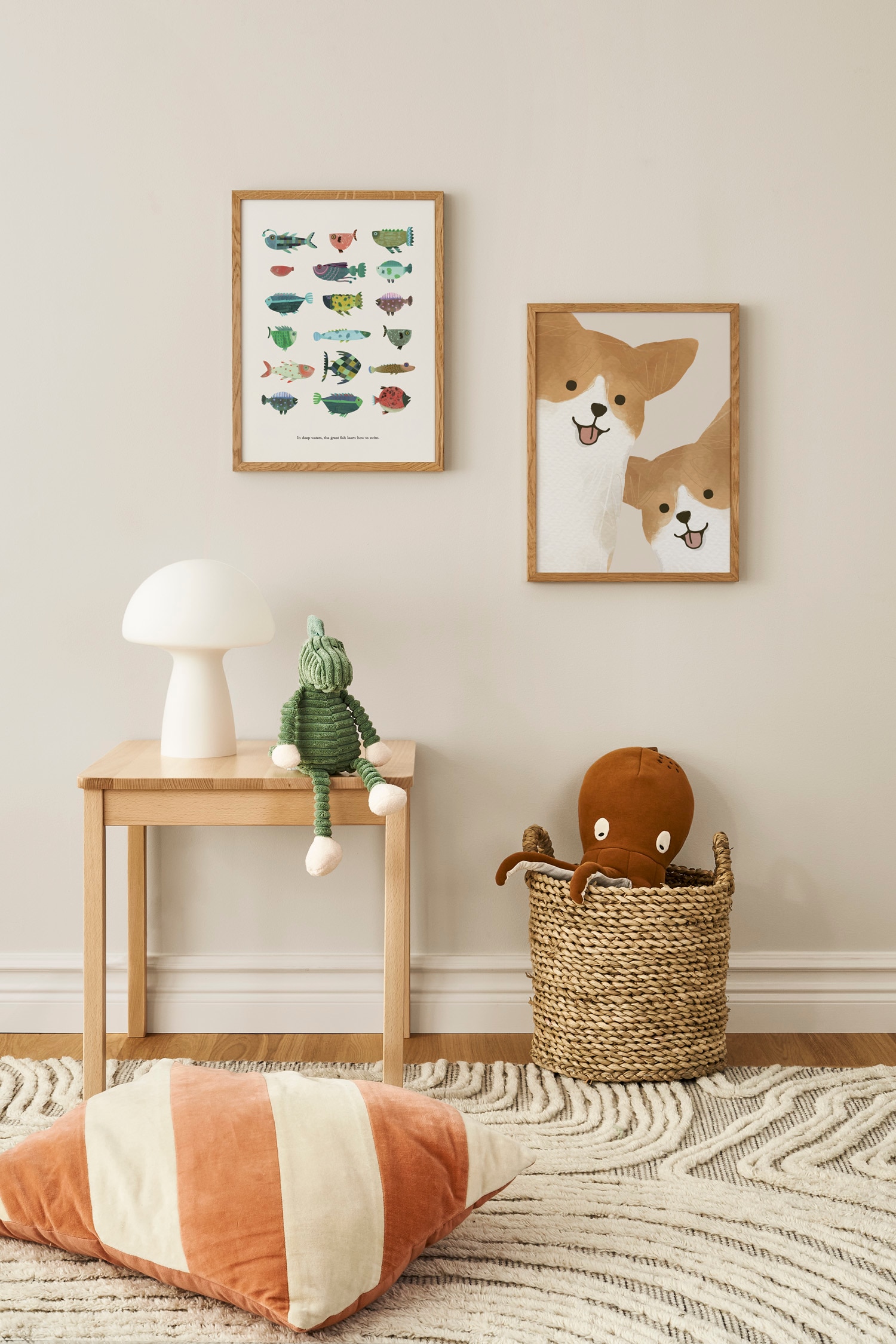 Great Fish Poster - Beige