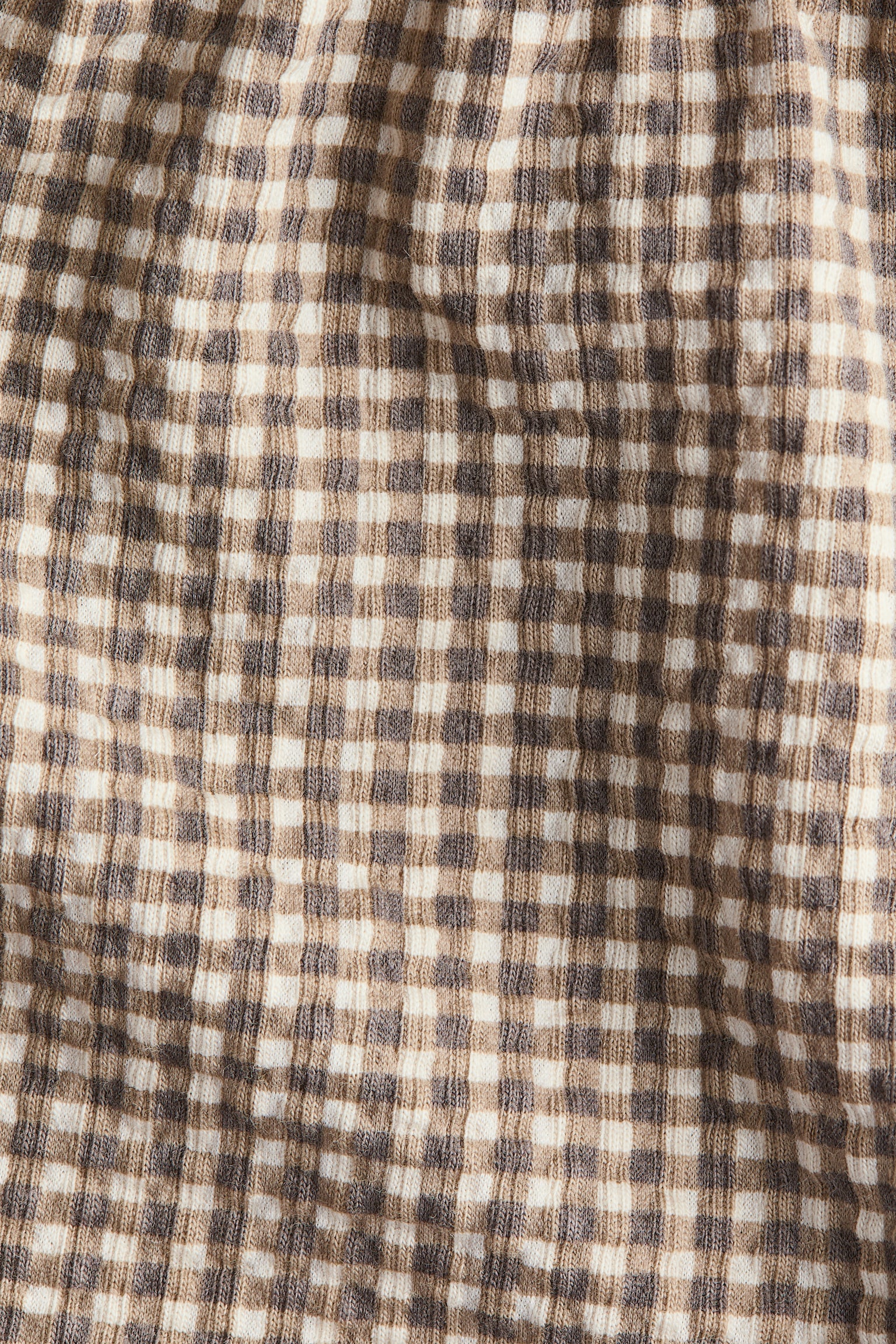 2-piece cotton jersey set - Brown/Checked/Light green/Car - 4