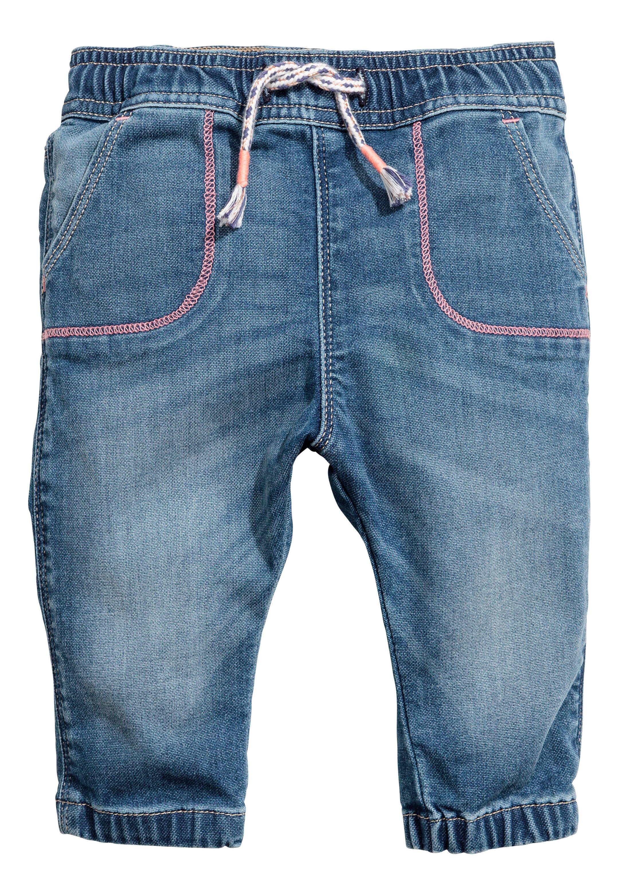 View larger image: Pull-on trousers - Denim blue - Kids | H&M GB 1