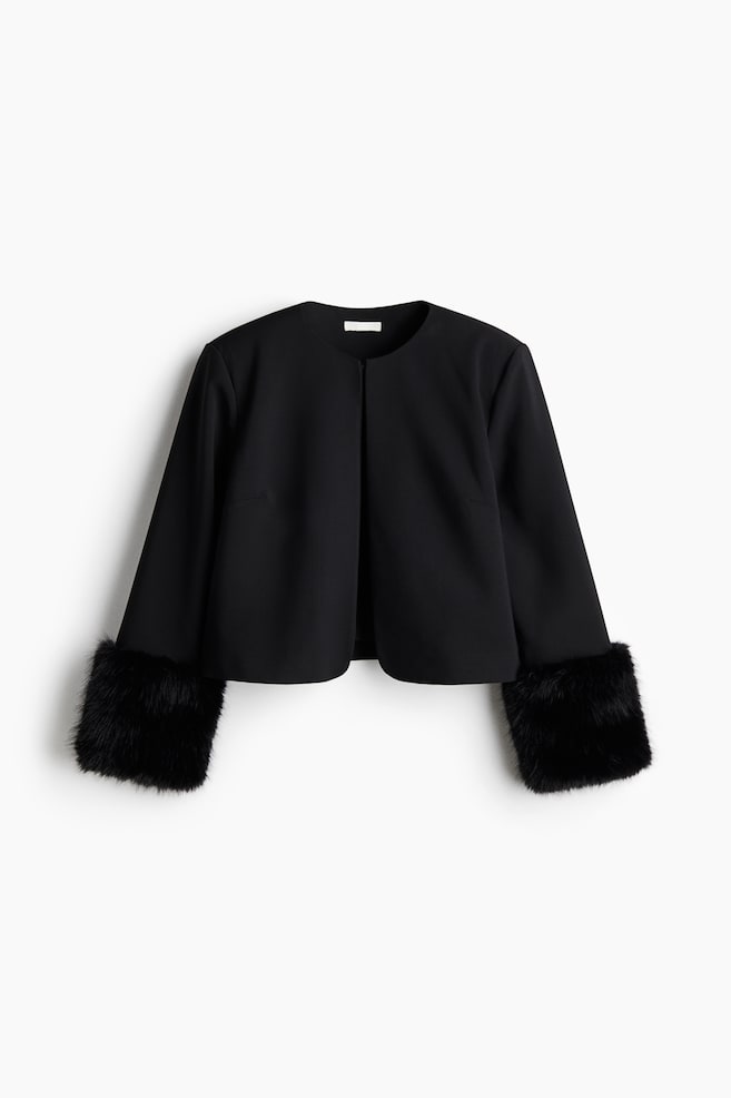 Short jacket - Black - 1