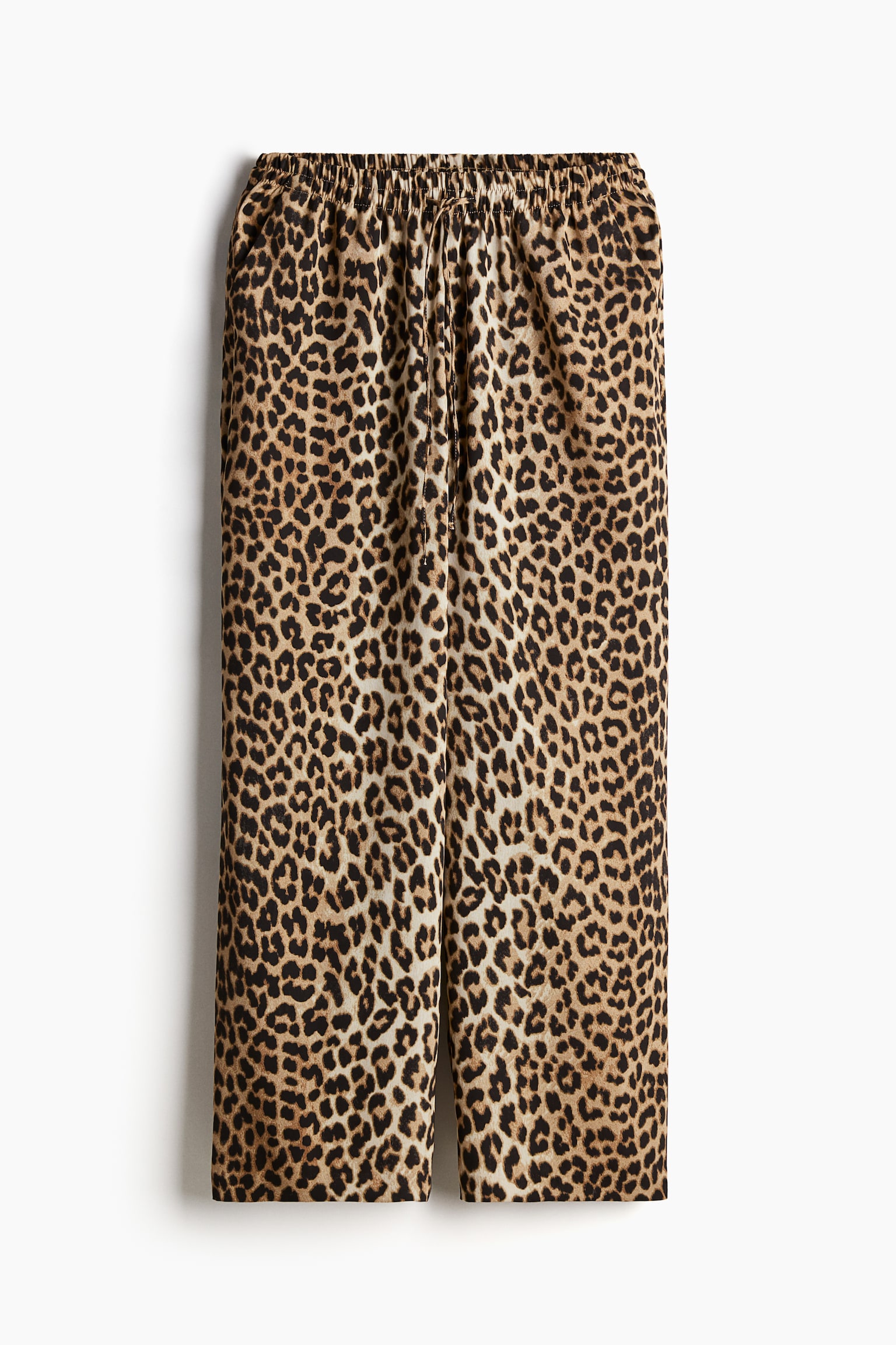 MAMA Pull-on trousers - Beige/Leopard print - 2