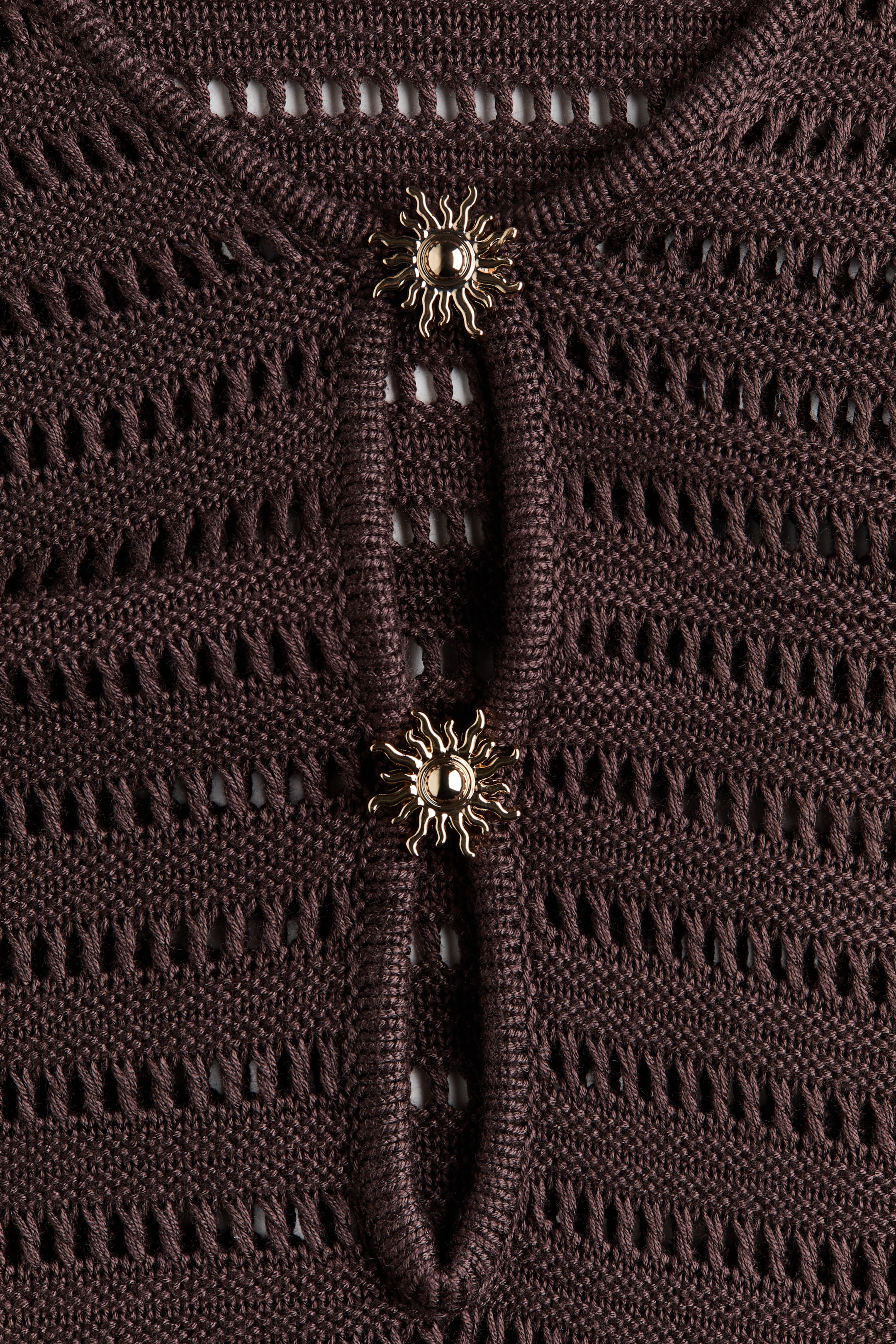 MAMA Crochet-Look Dress