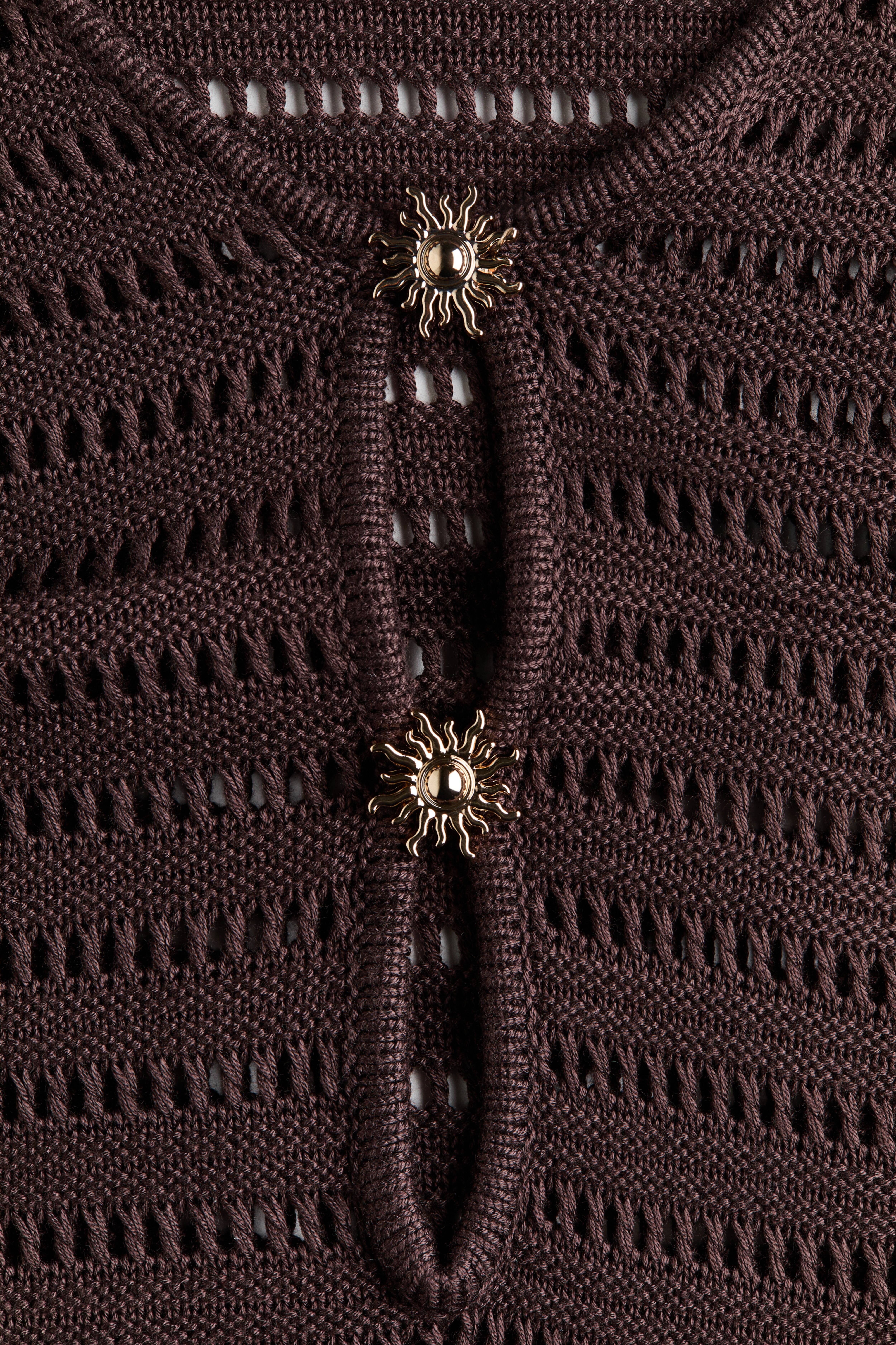MAMA Crochet-Look Dress