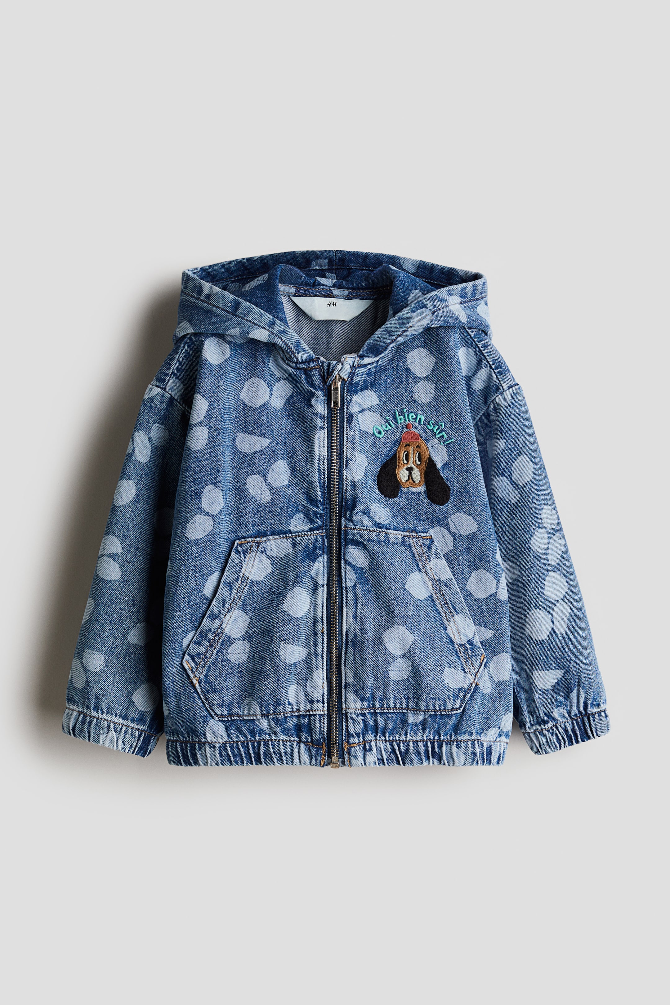 Hooded Denim Jacket