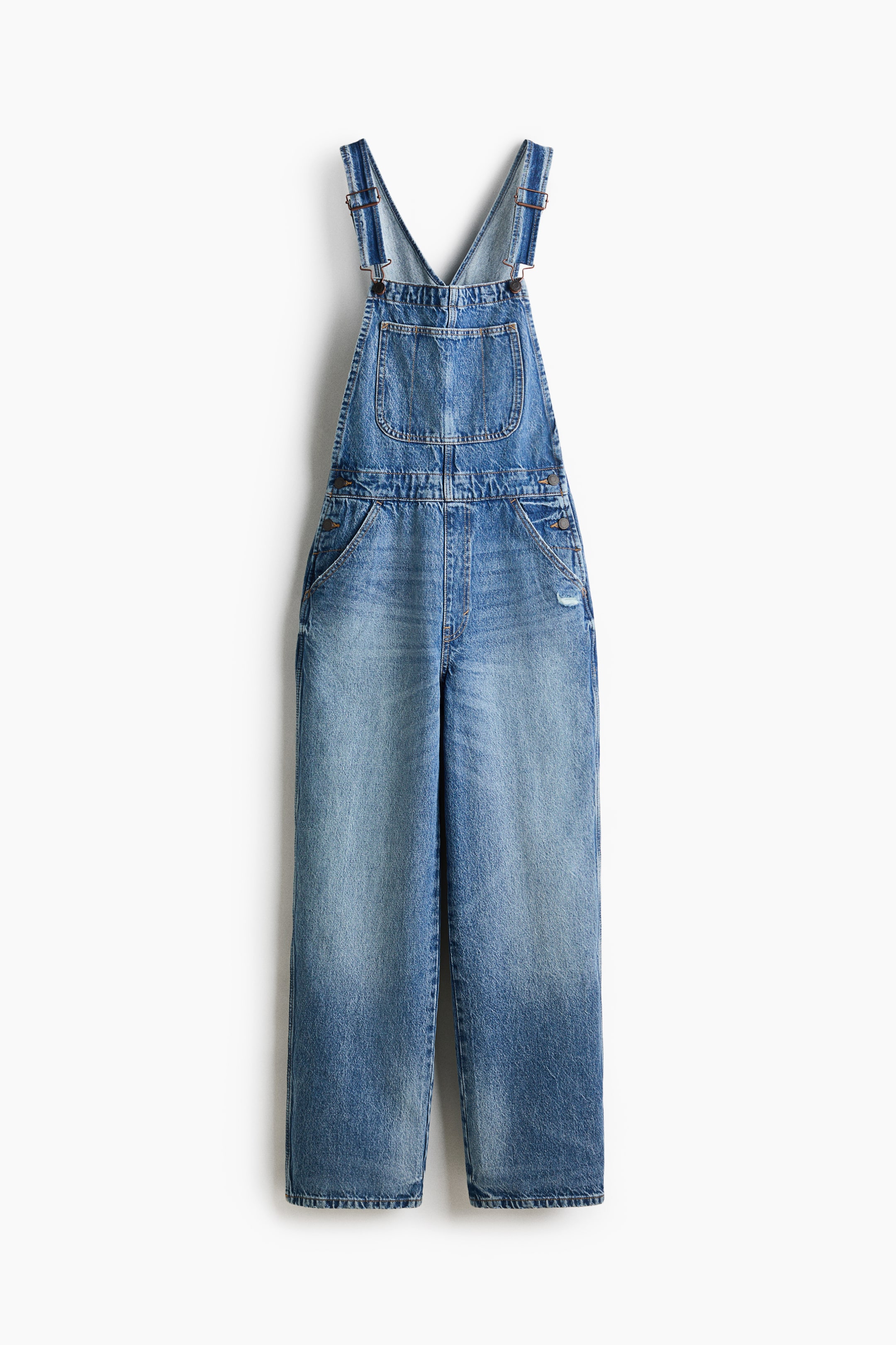 Cotton Denim Overalls