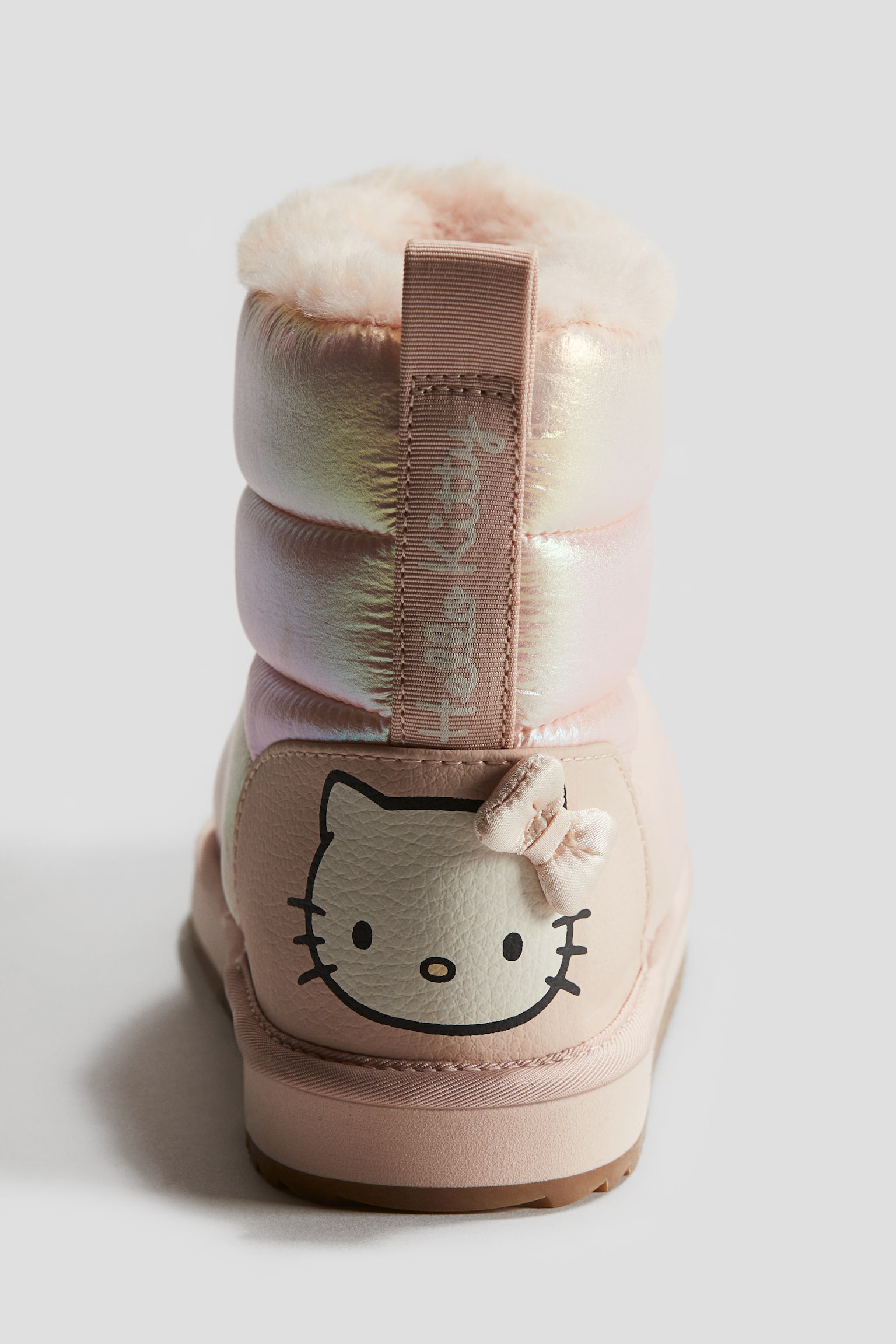 Warm-lined snow boots - Light pink/Hello Kitty - 2