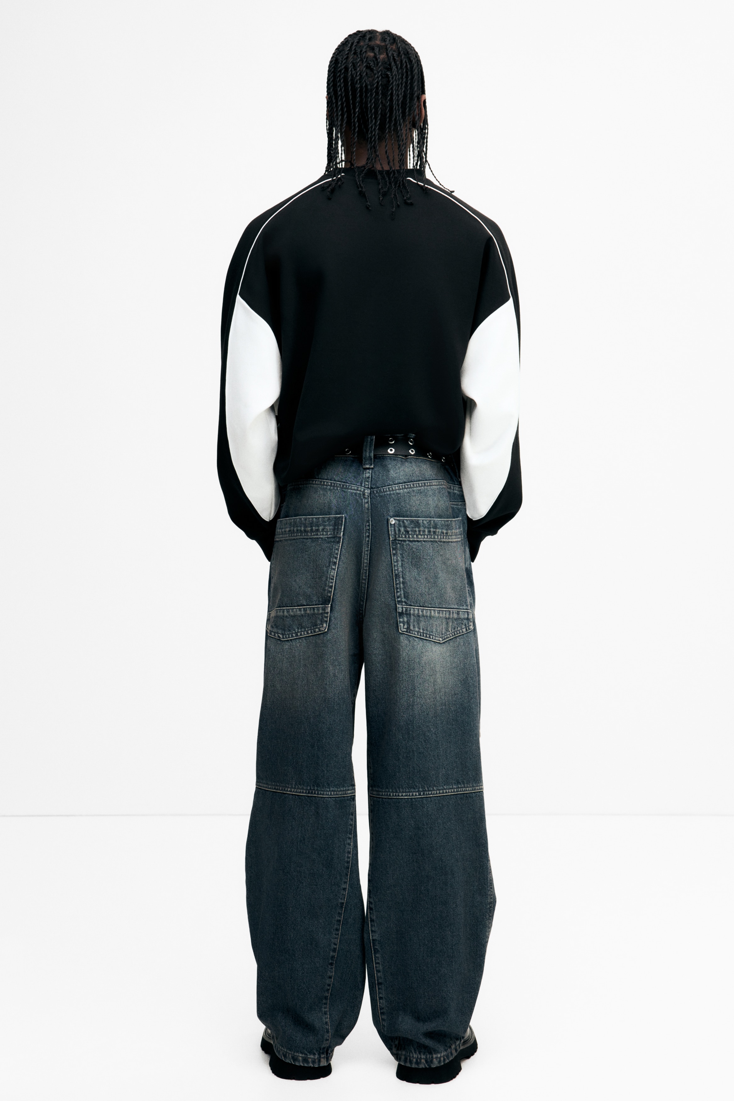 Baggy Biker Jeans