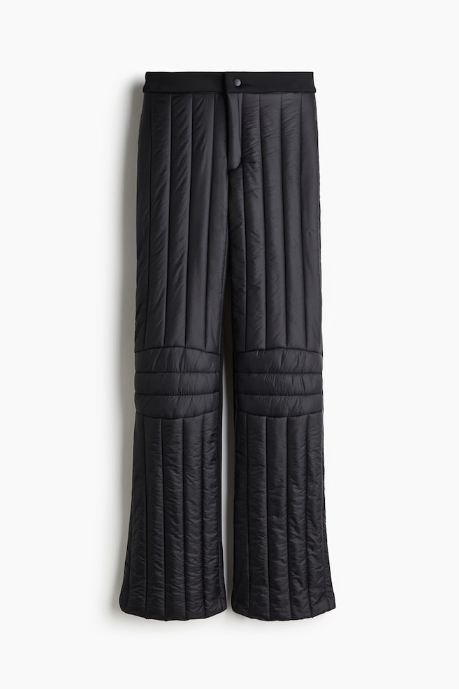 Padded outdoor trousers with ThermoMove™ - Black - 1