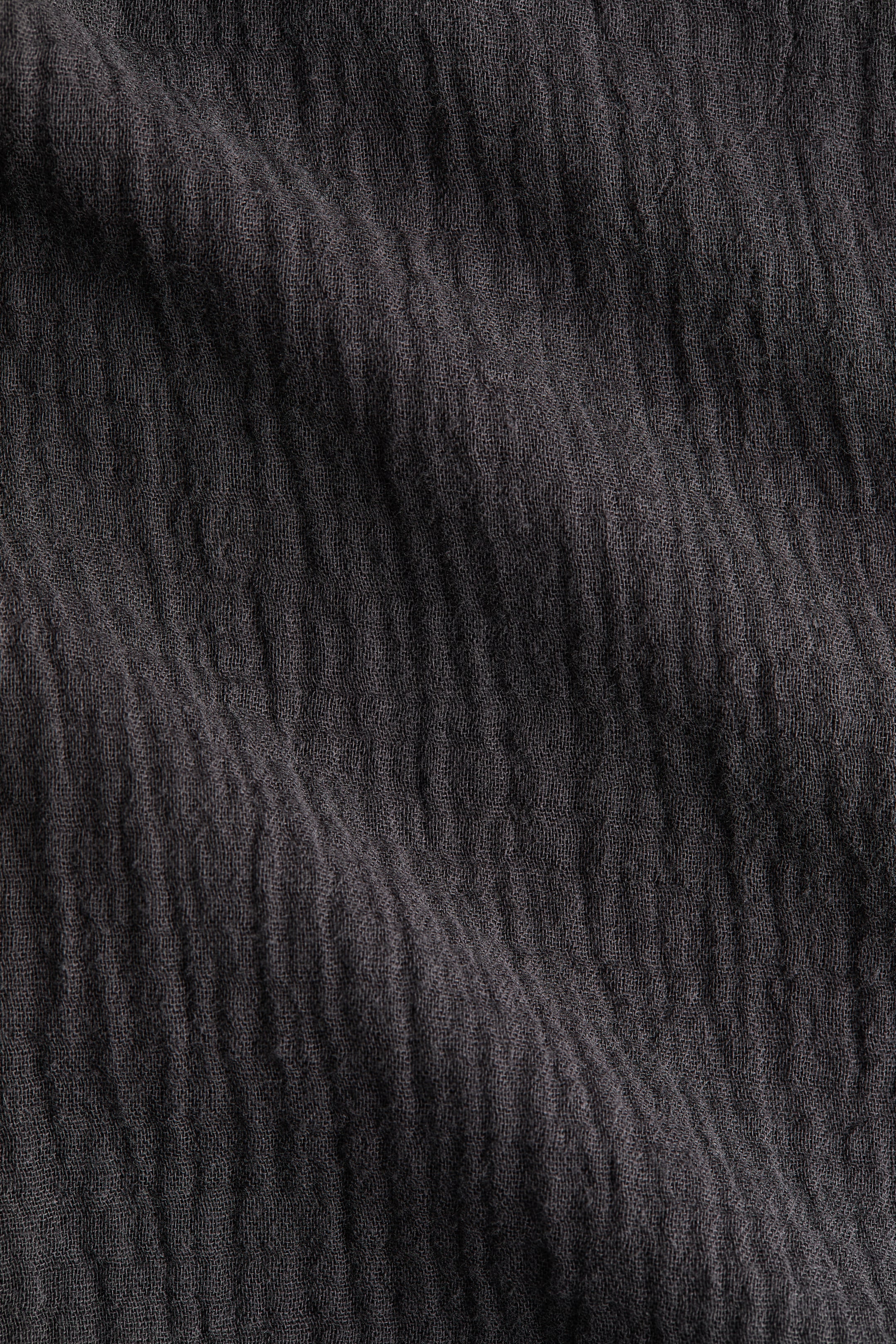 View larger image: MAMA Cotton muslin pyjamas - Dark grey - Ladies | H&M IN 3