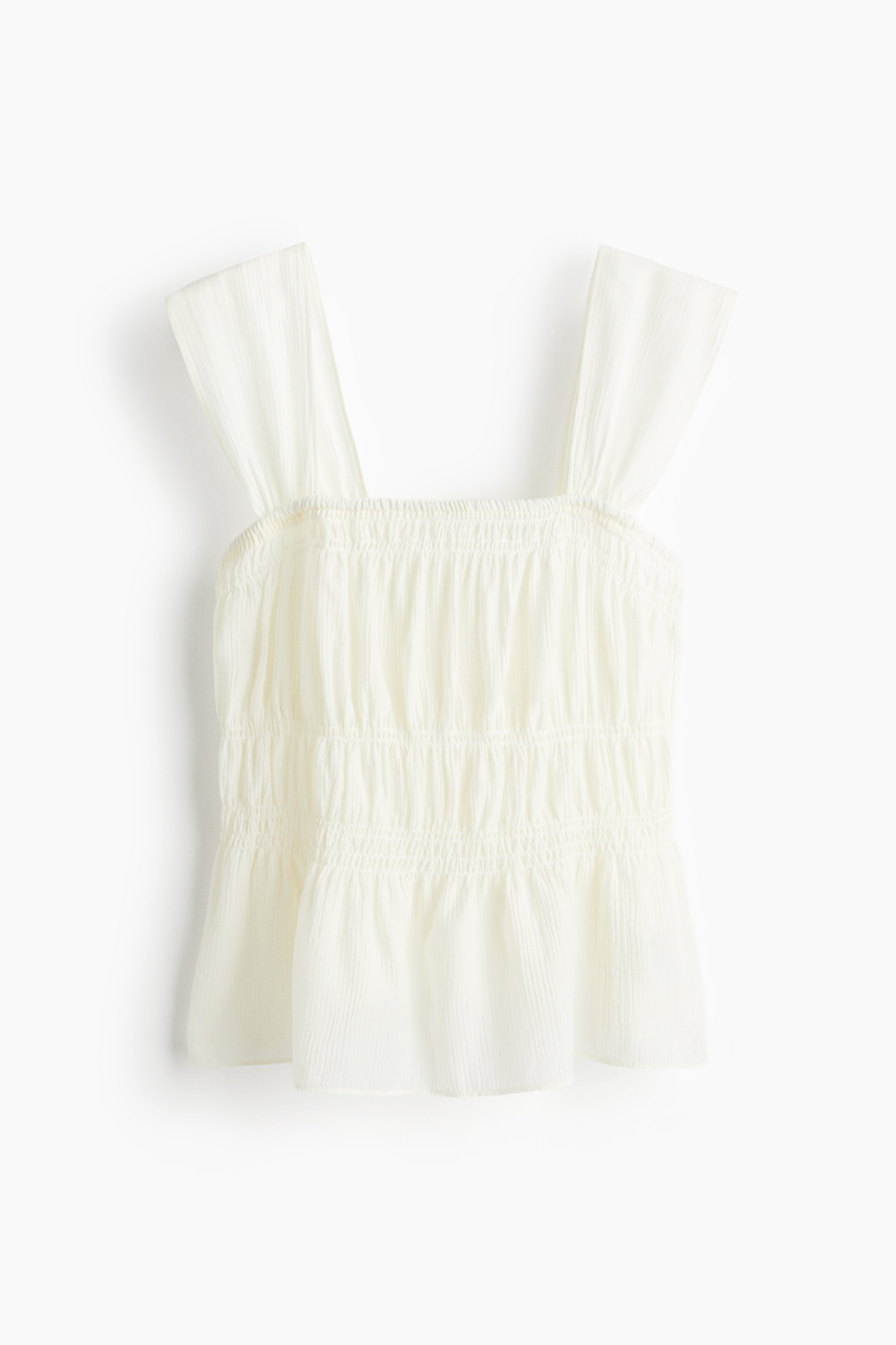 Top drapeado - Creme/Preto/Rosa pó