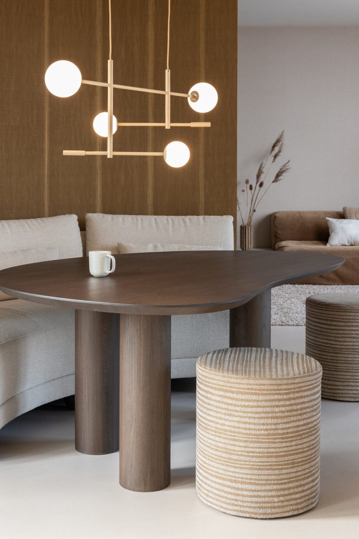 Copenhagen Pendellampe - Beige/Grøn